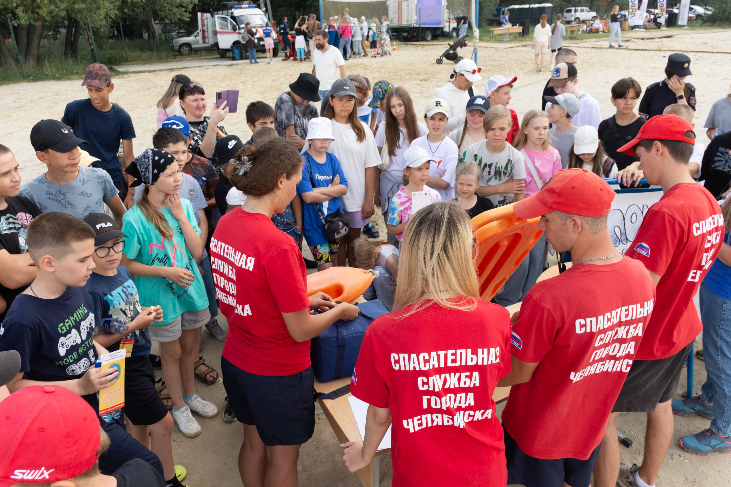 Урок по безопасности на воде (полный альбом). Фотограф Максим Буряк