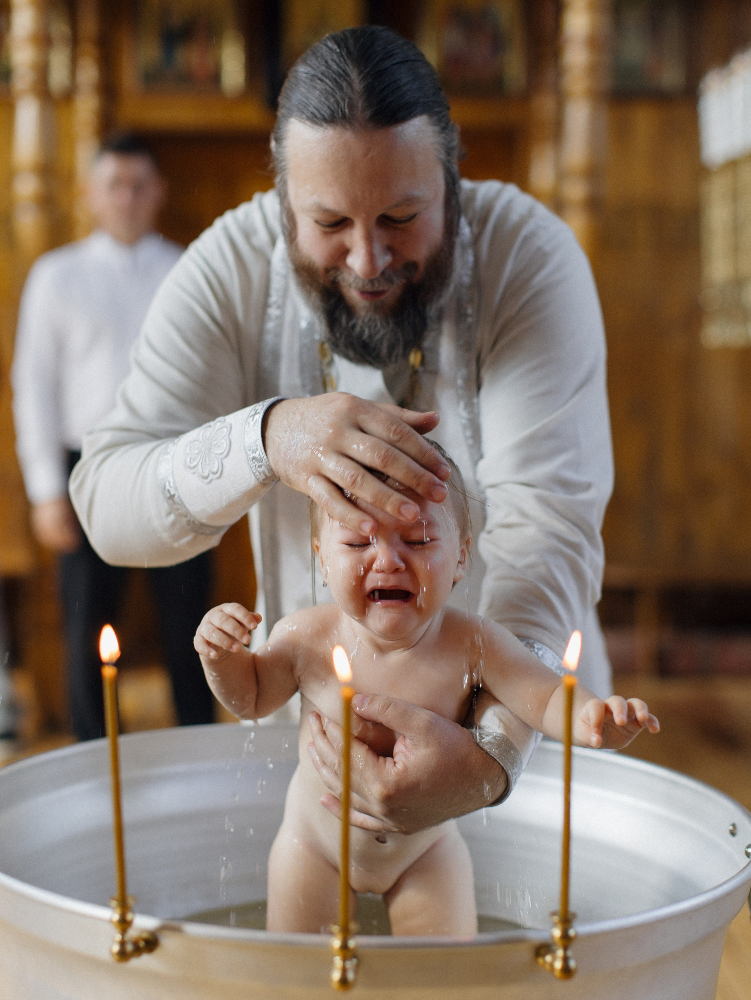 Таинство крещения Екатерины. Photograph Svetlana Volkova