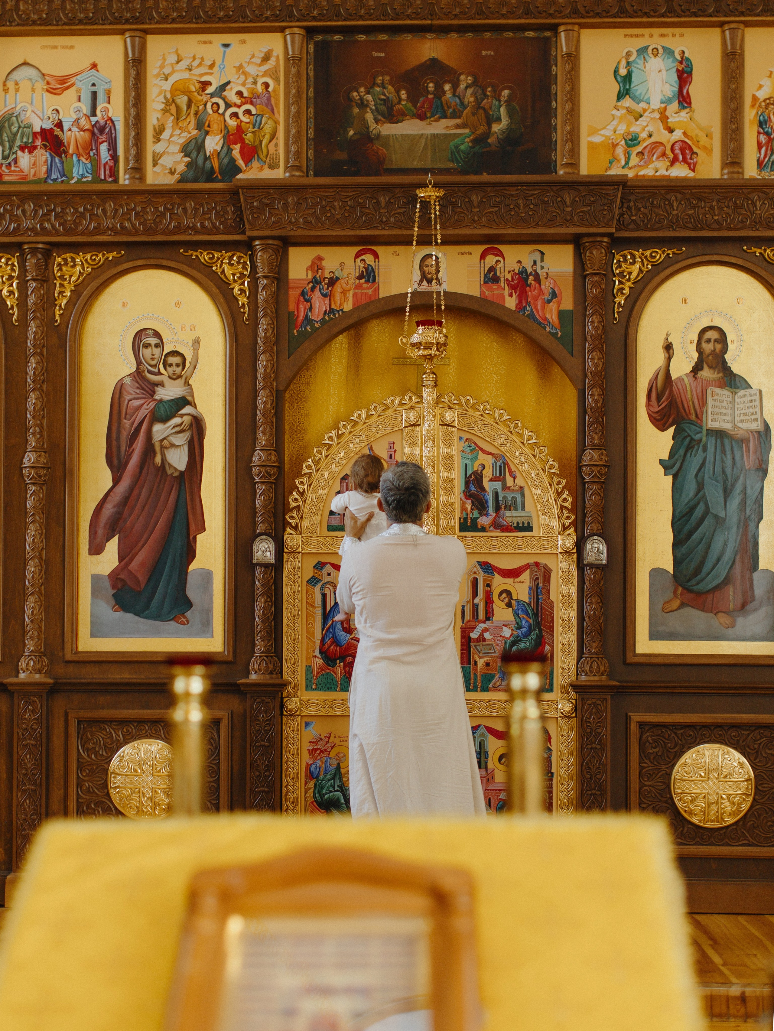 Крещение Аделины. Photograph Svetlana Volkova