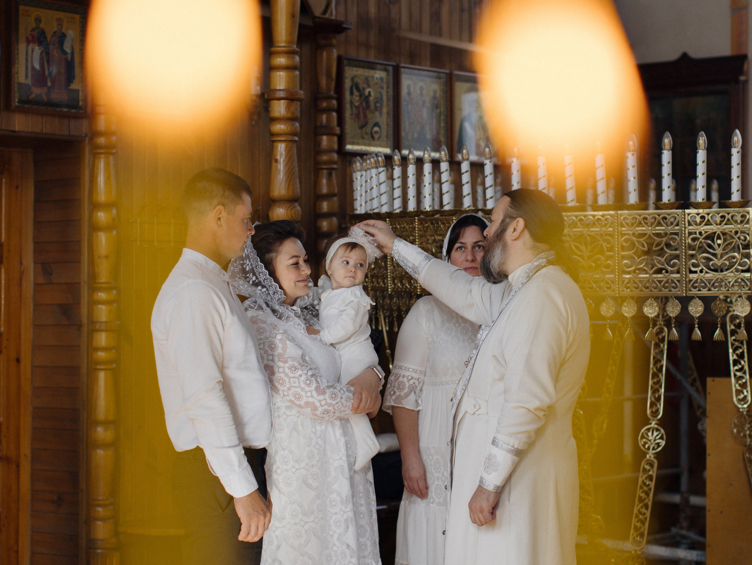 Таинство крещения Екатерины. Photograph Svetlana Volkova