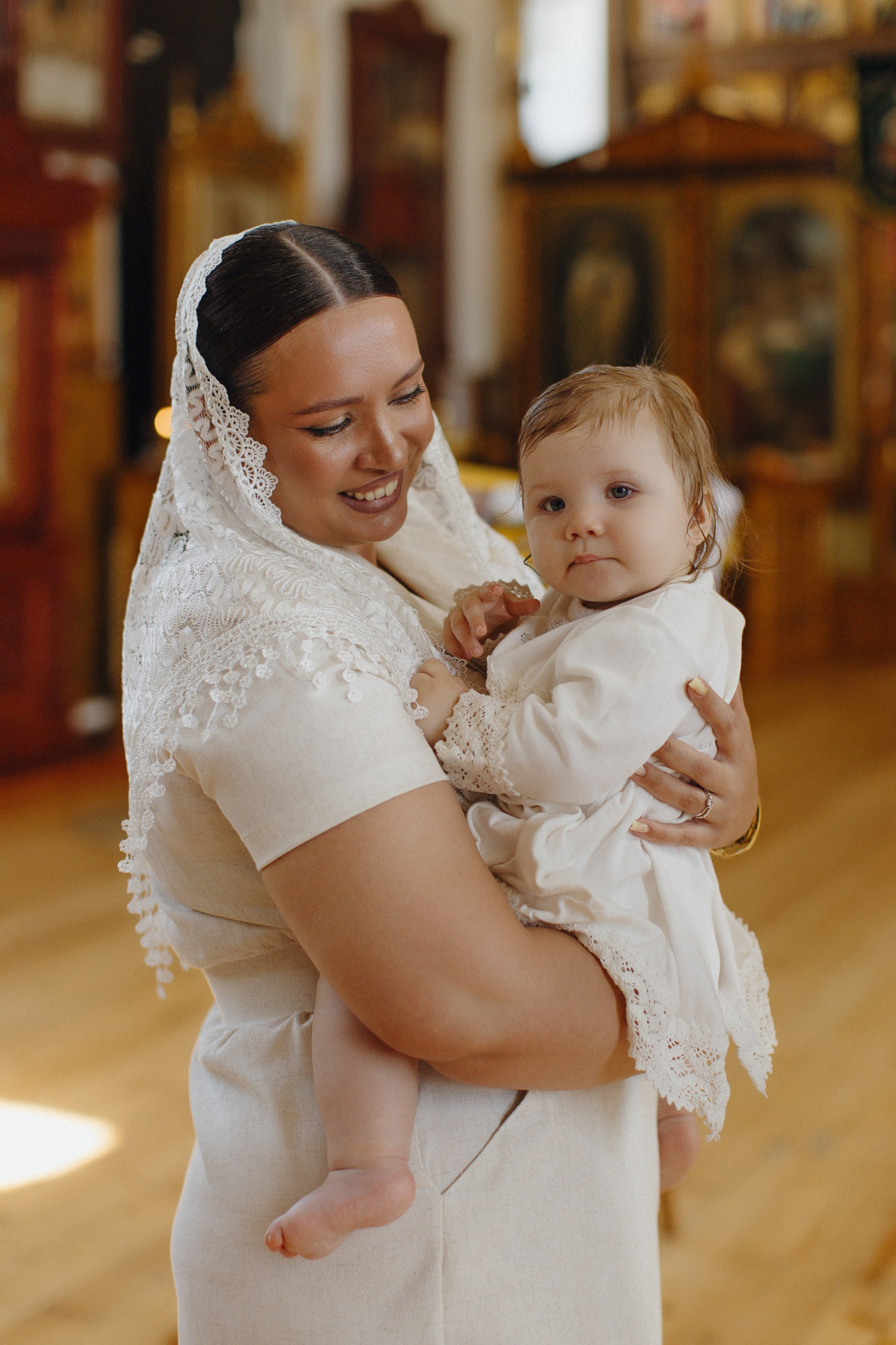 Крещение Аделины. Photograph Svetlana Volkova