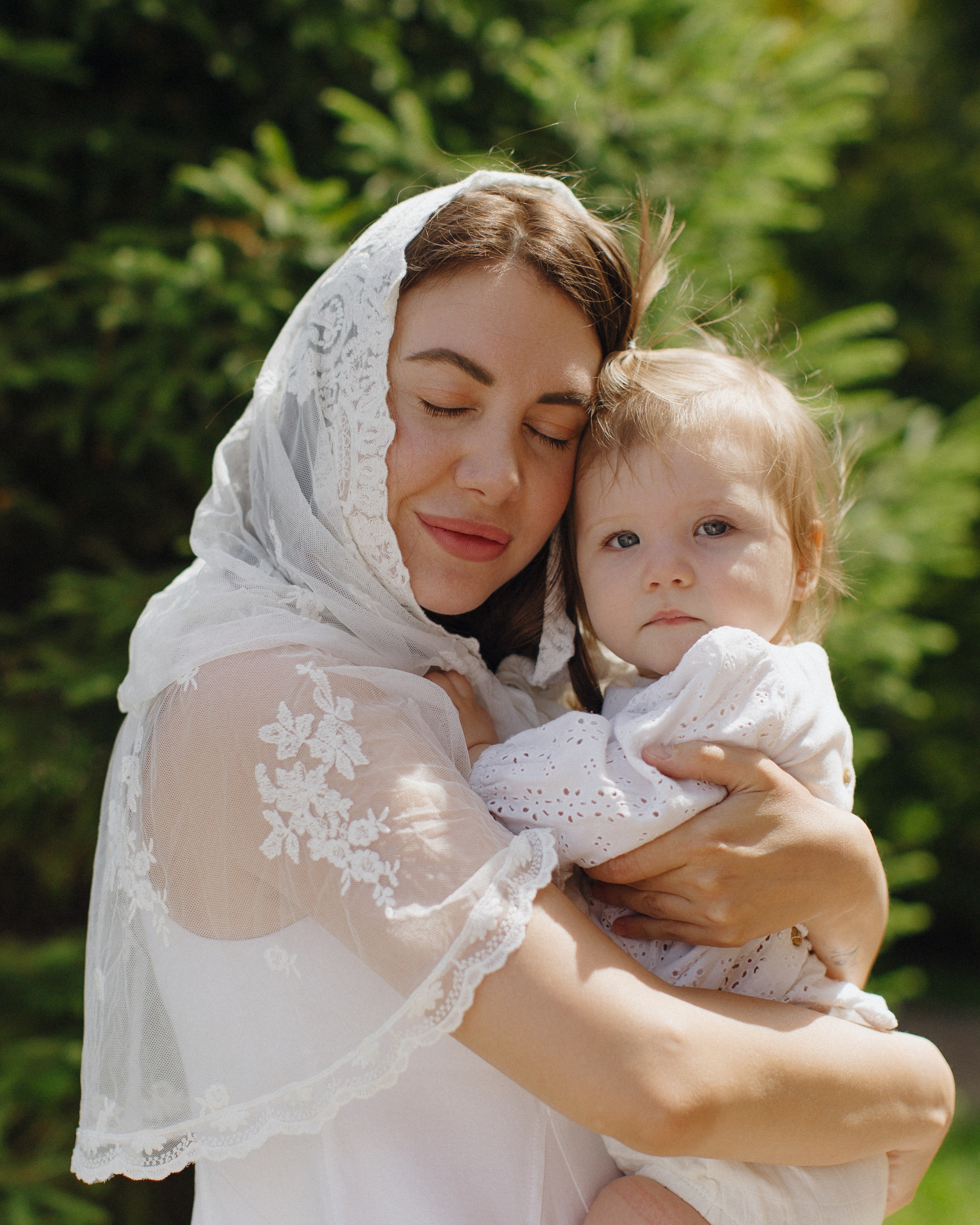 Крещение Аделины. Photograph Svetlana Volkova