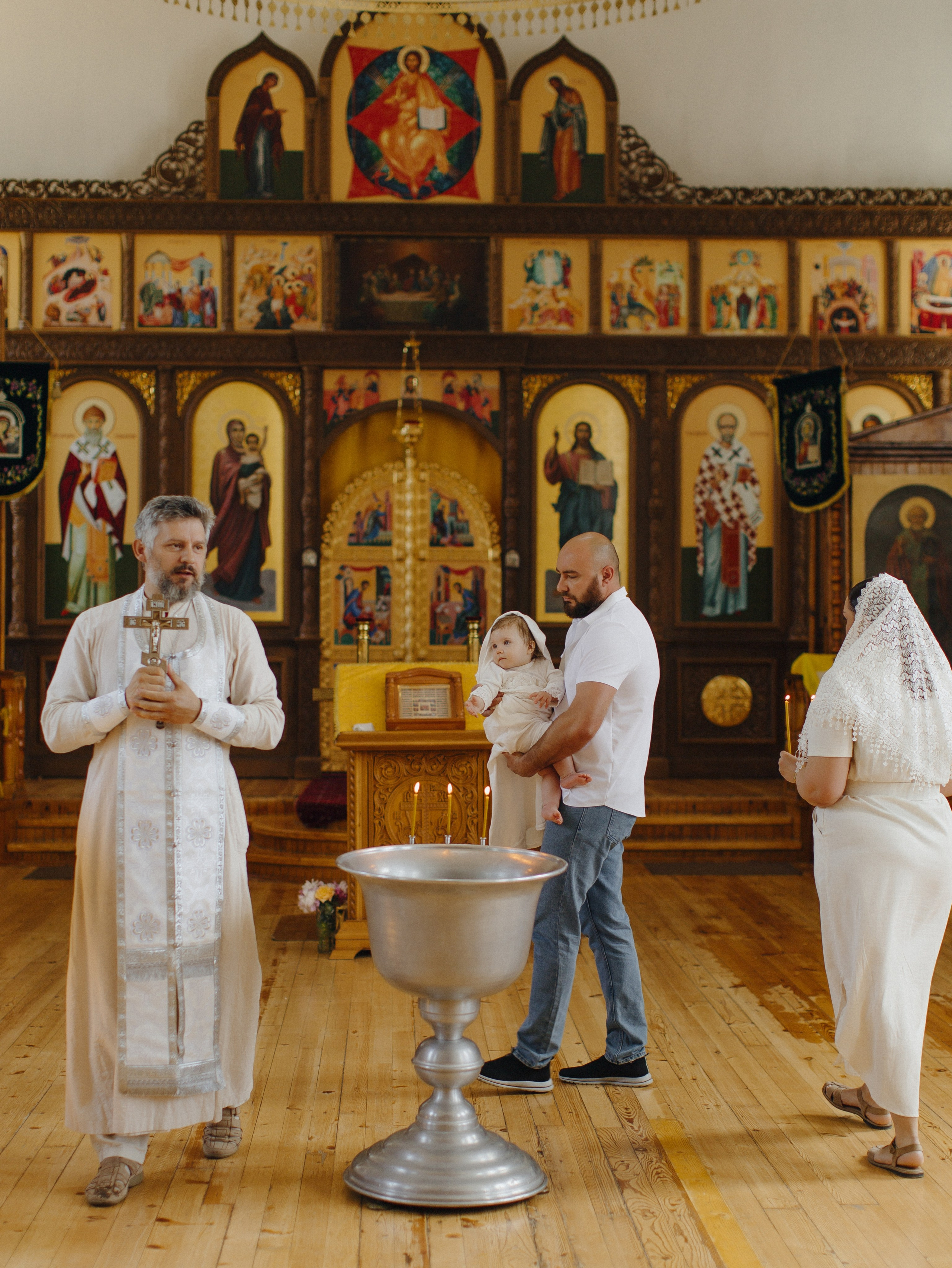 Крещение Аделины. Photograph Svetlana Volkova