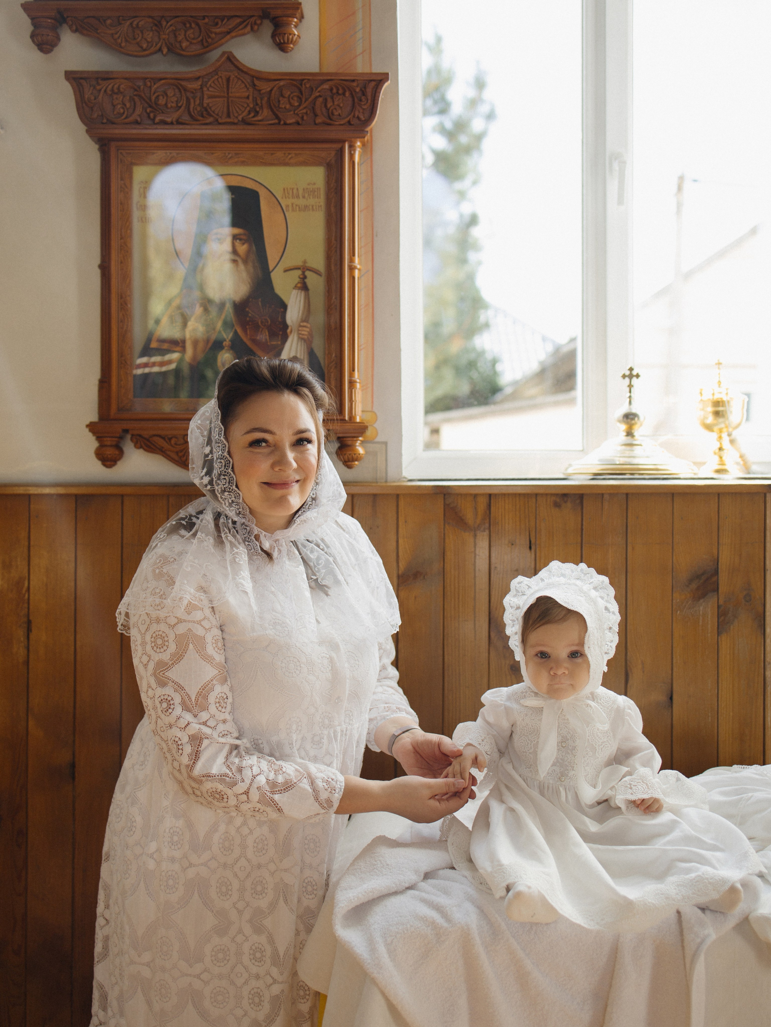 Таинство крещения Екатерины. Photograph Svetlana Volkova
