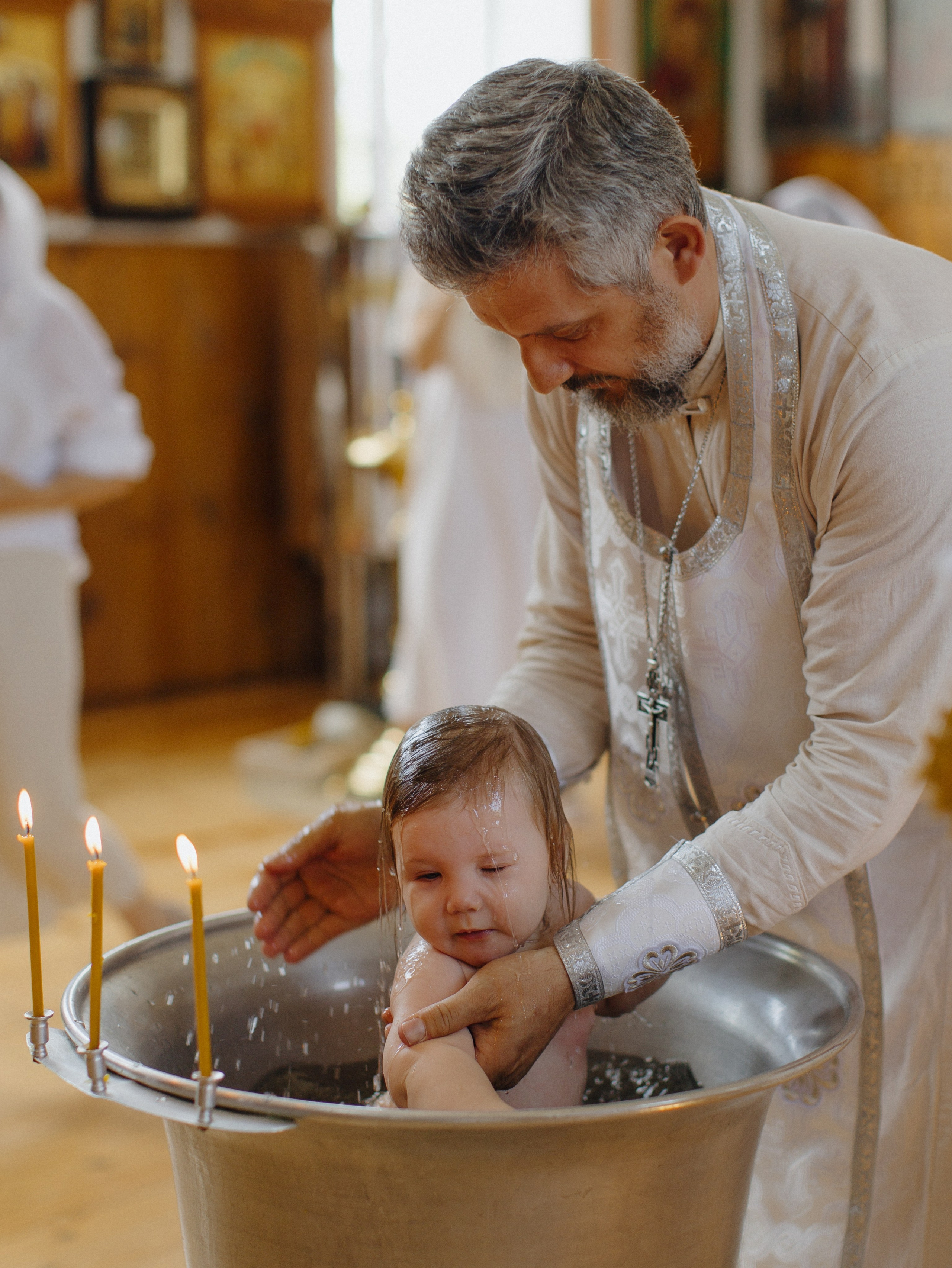 Крещение Аделины. Photograph Svetlana Volkova