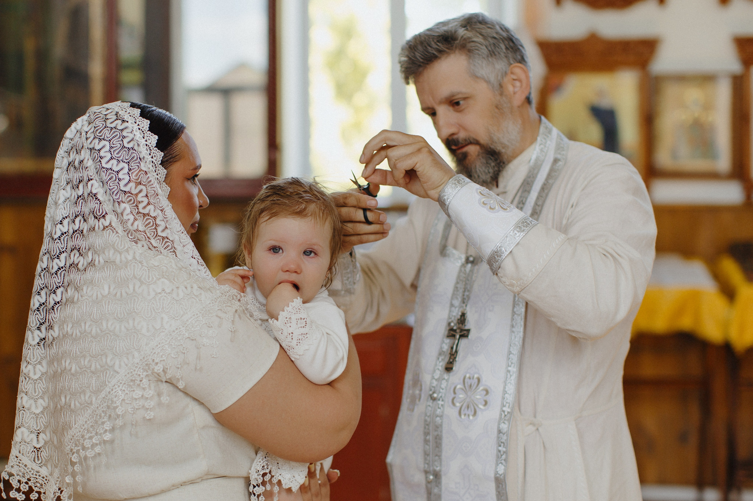 Крещение Аделины. Photograph Svetlana Volkova
