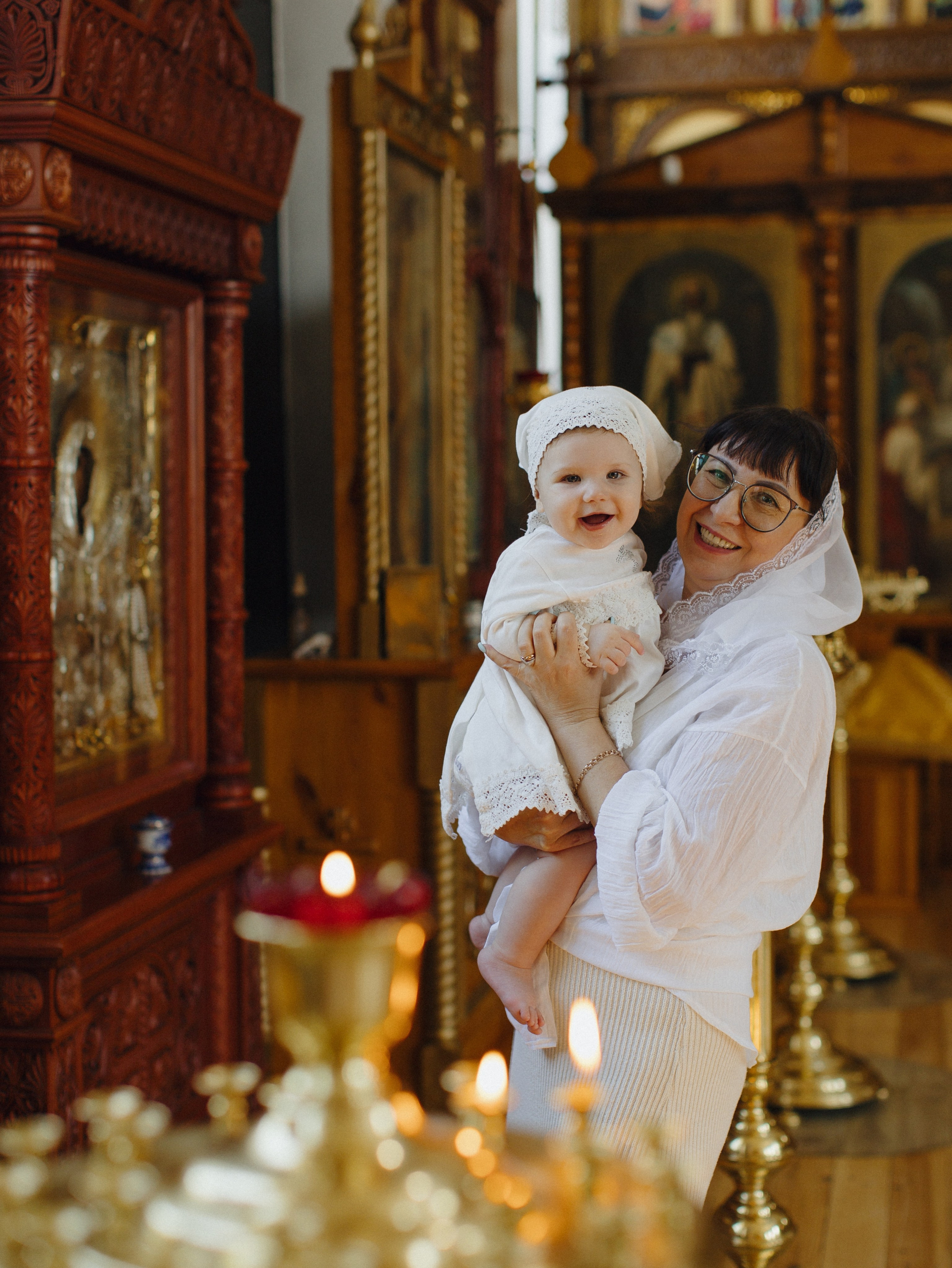 Крещение Аделины. Photograph Svetlana Volkova