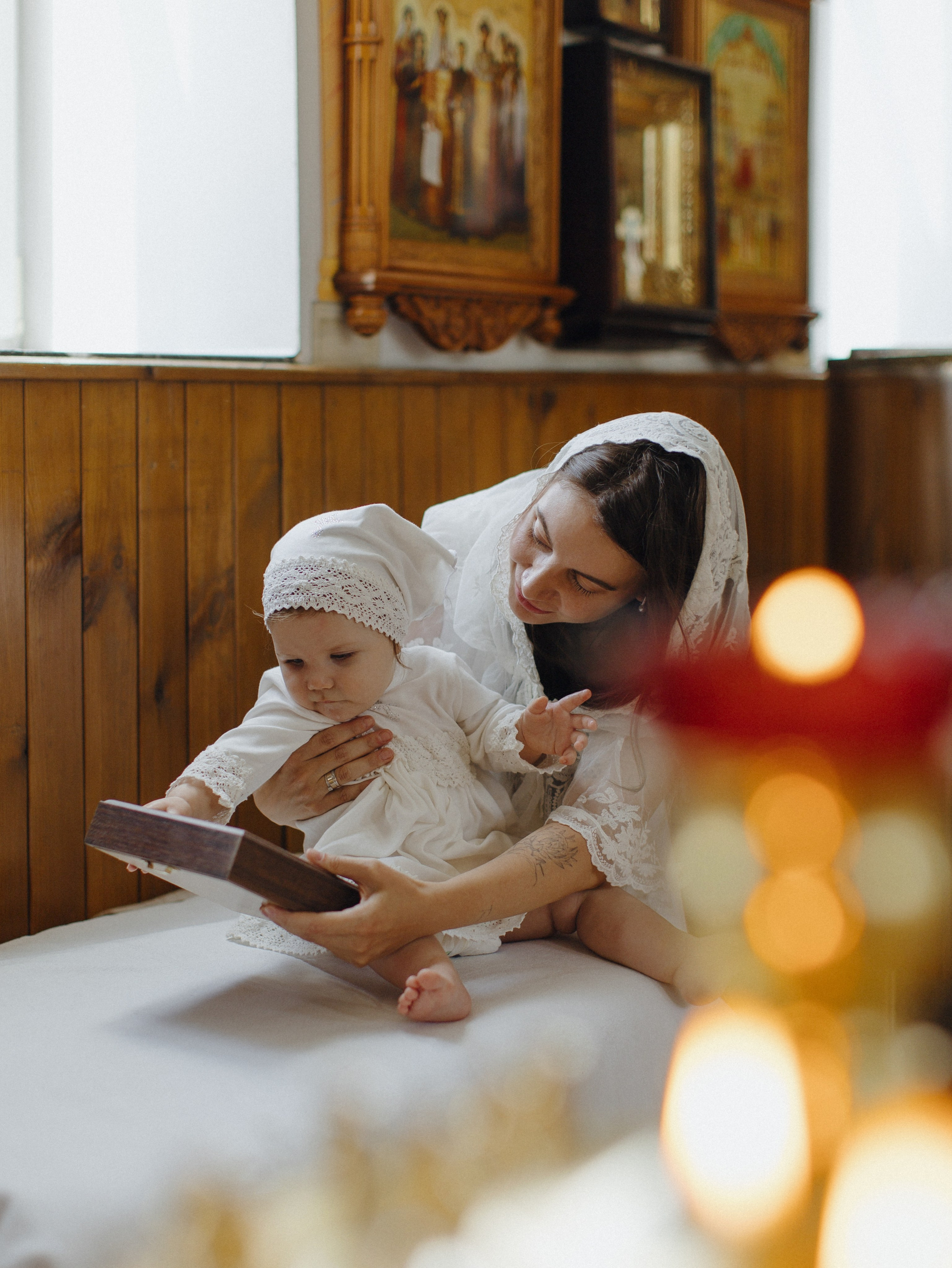 Крещение Аделины. Photograph Svetlana Volkova