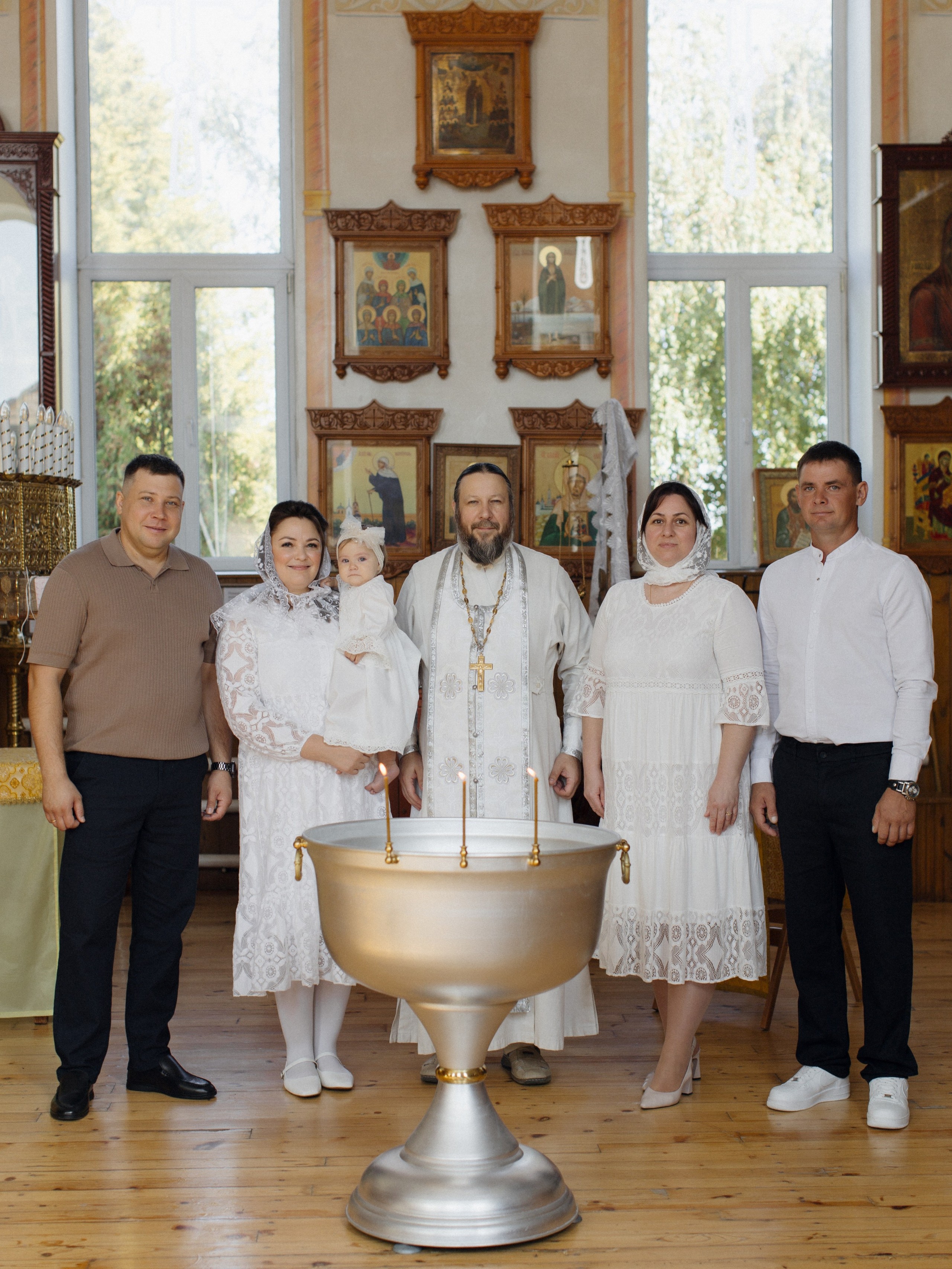 Таинство крещения Екатерины. Photograph Svetlana Volkova
