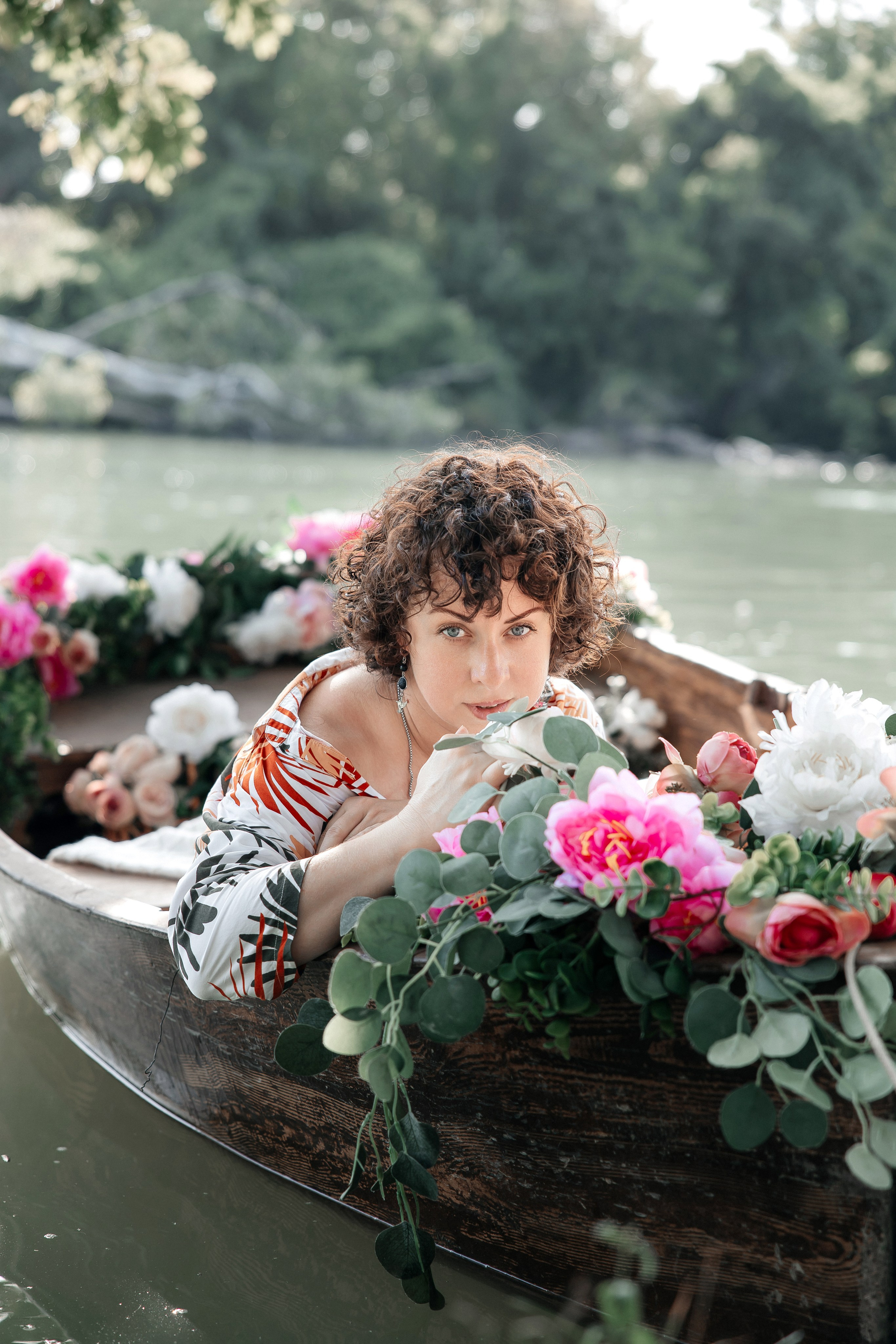 Цветочная лодка. Семейный и детский фотограф в Краснодаре Ксения Новикова