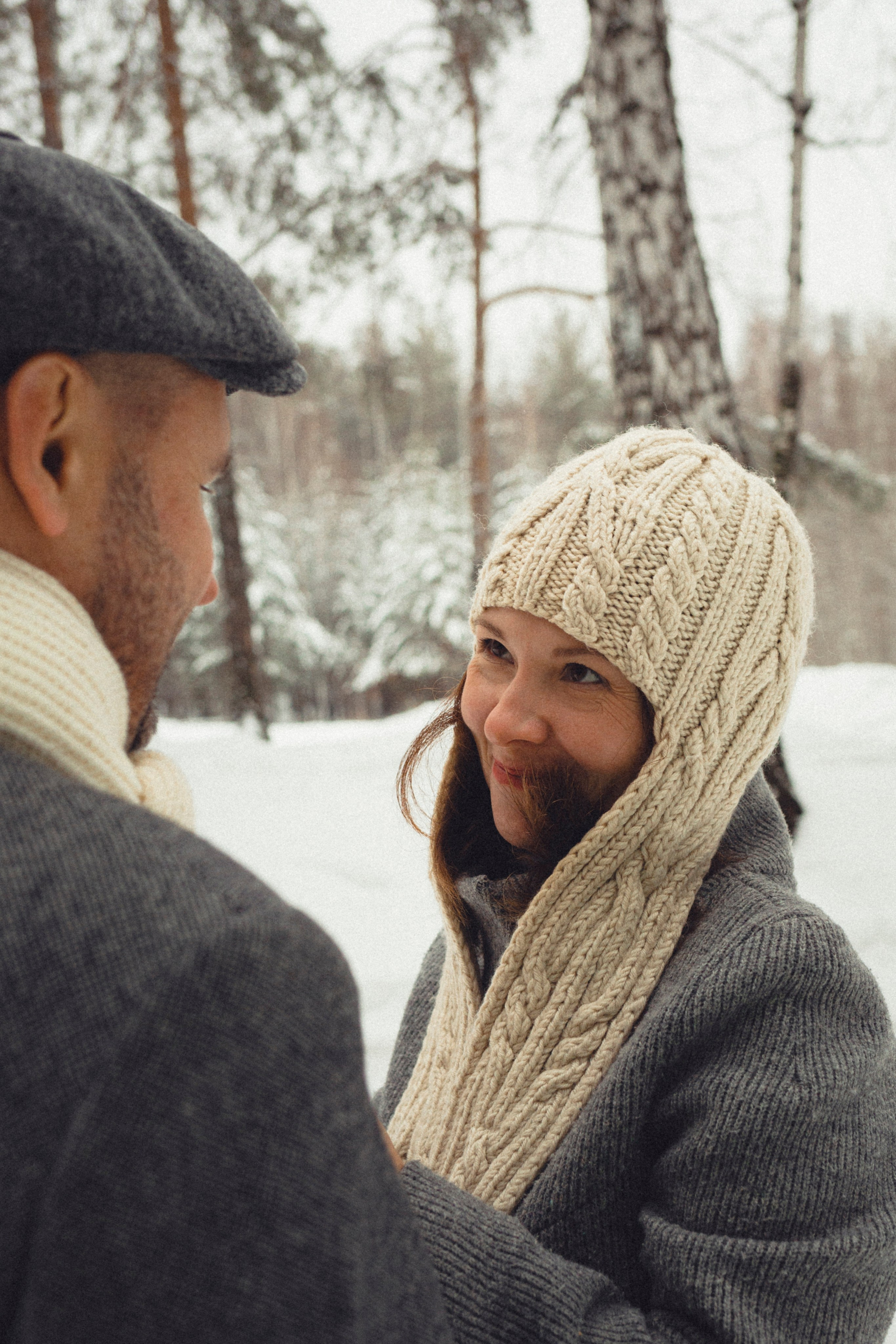 Семейная фотосессия в зимнем лесу. Марина Рерих — портретный фотограф в Екатеринбурге