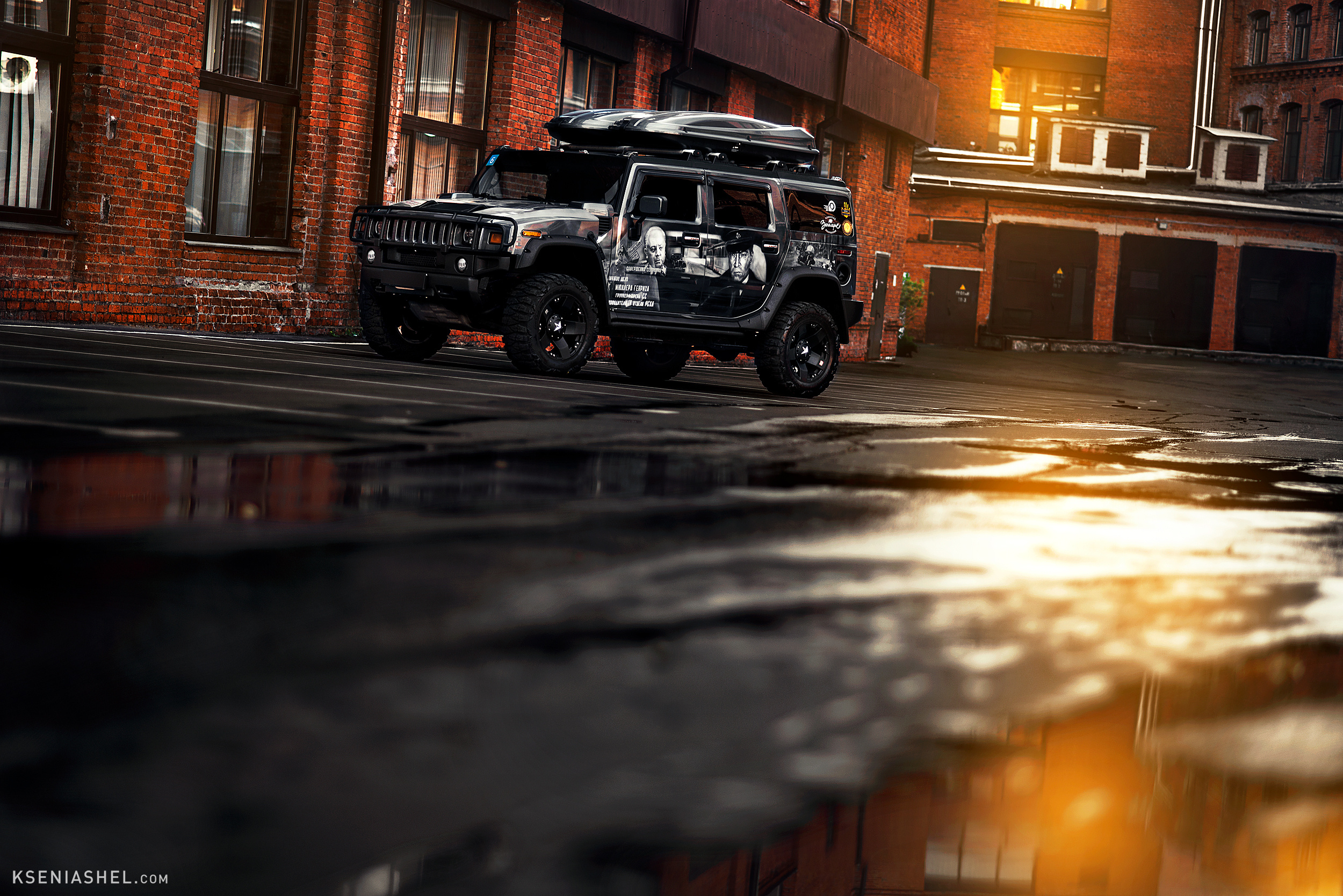 Hummer H2. Ksenia Shel | Automotive Photography