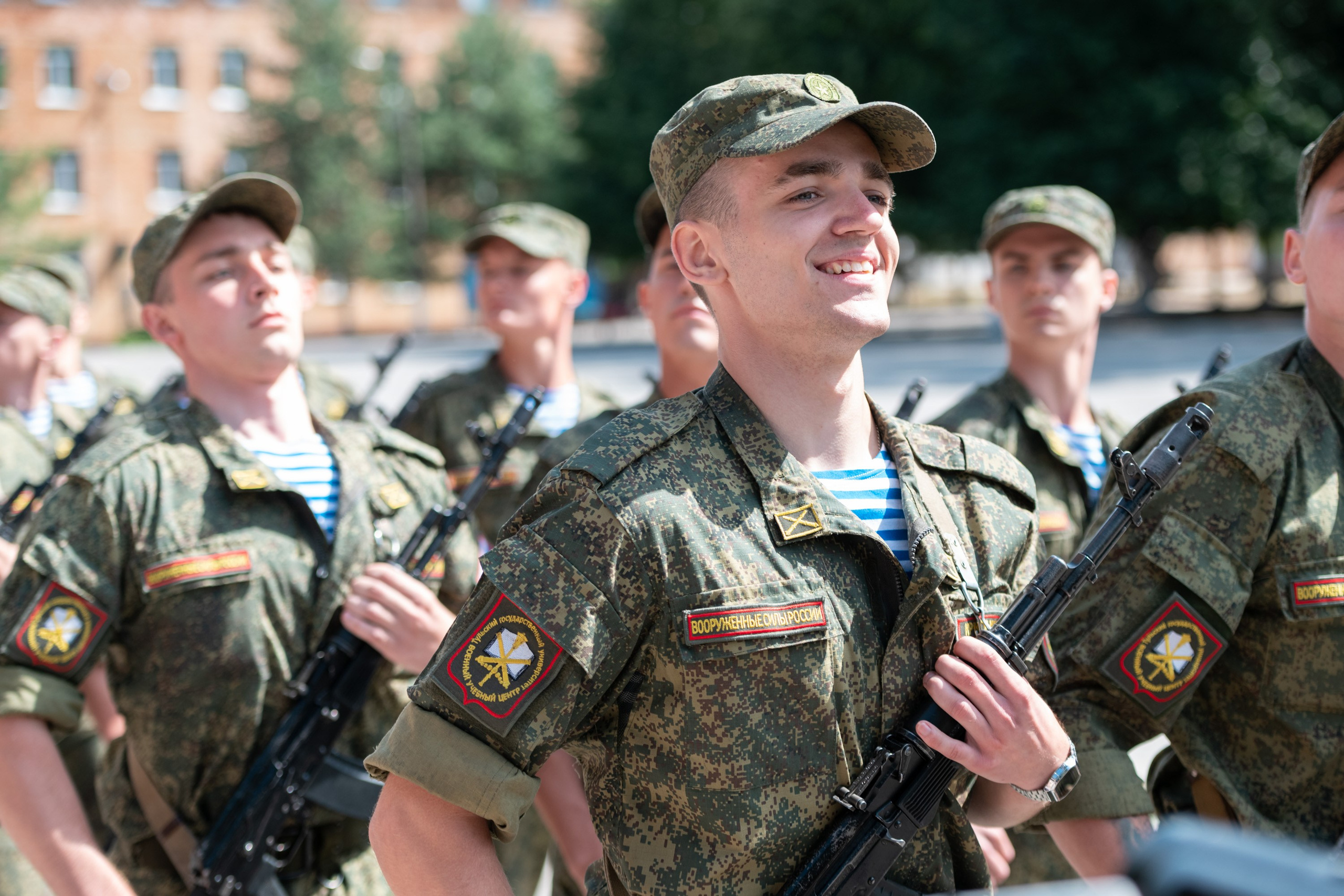 На присяге у курсантов военной кафедры ТулГУ. Фотограф и видеооператор в Туле | Даниил Рыбак