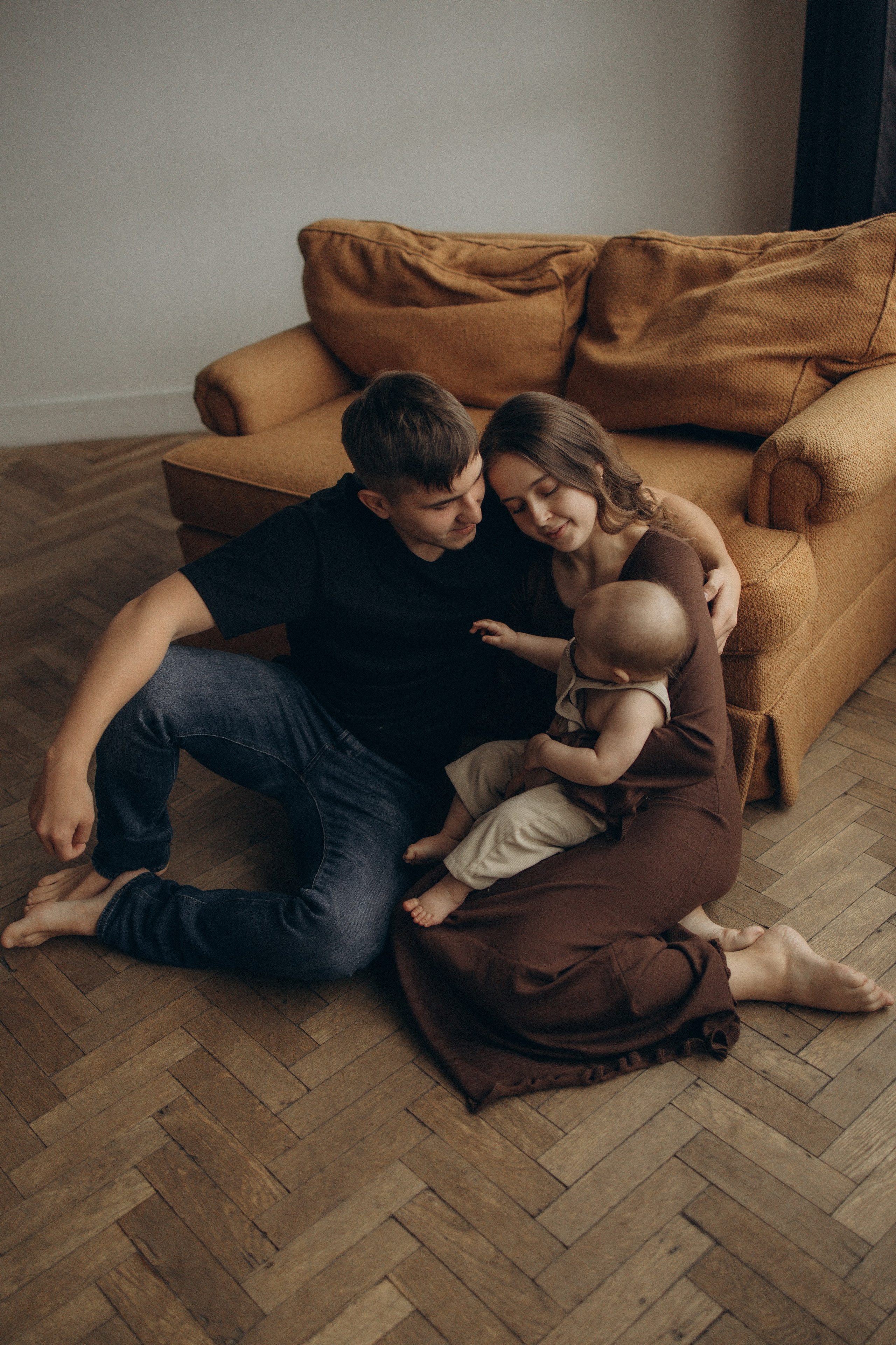 Настя, Никита и малышка Мира. Фотокарточки о вас и о большой любви!