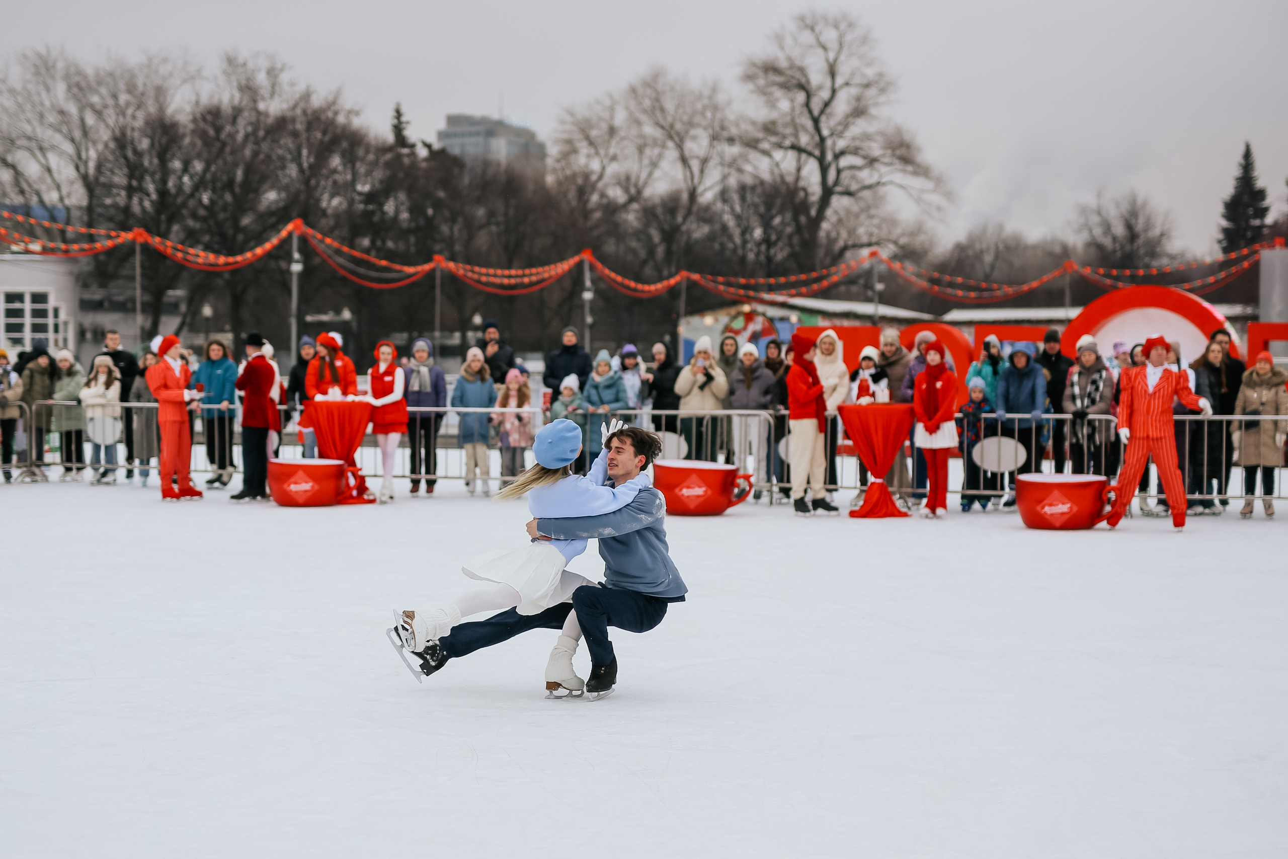 Ледовое шоу Парк Культуры проект Московское Чаепитие. Фотограф и видеограф Анна Домашенко