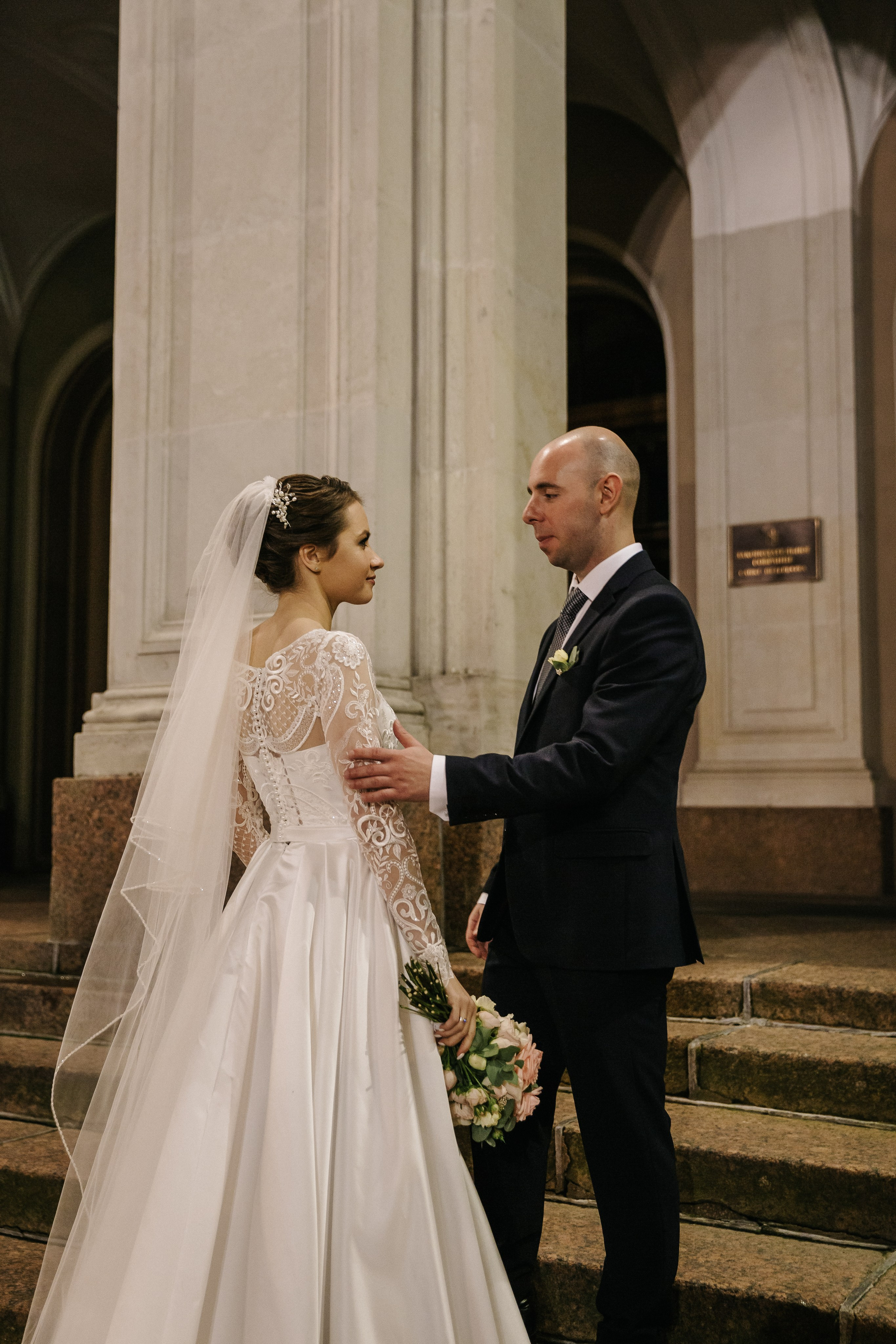 ОКТЯБРЬ | Дворец № 1 Талион, Особняк военного министра. Свадебный фотограф в Санкт-Петербурге Полина Корзухина