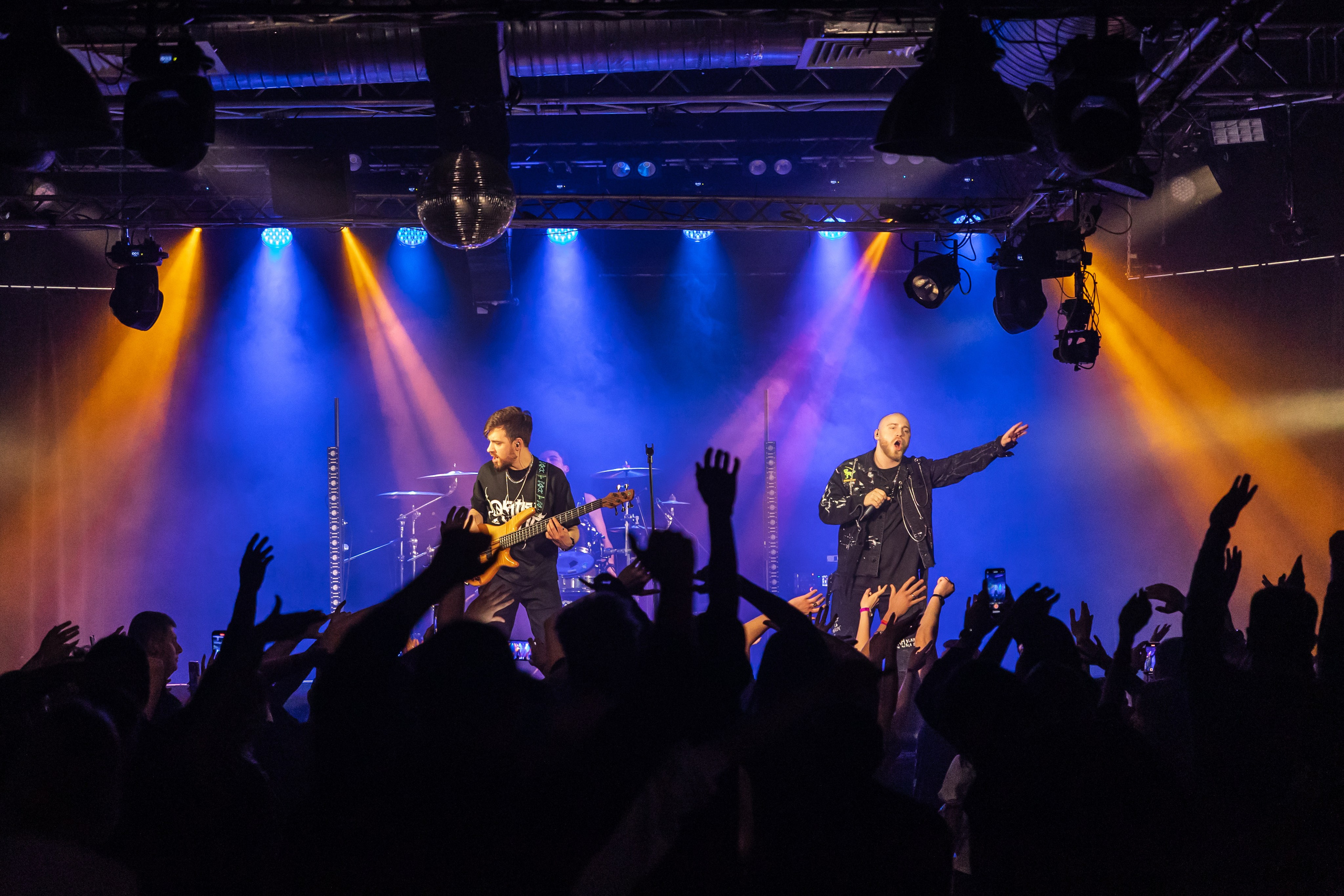 Концерт альтернатив метал группы iOSTRA 30.03.24. Фотограф Владимир Охрименко