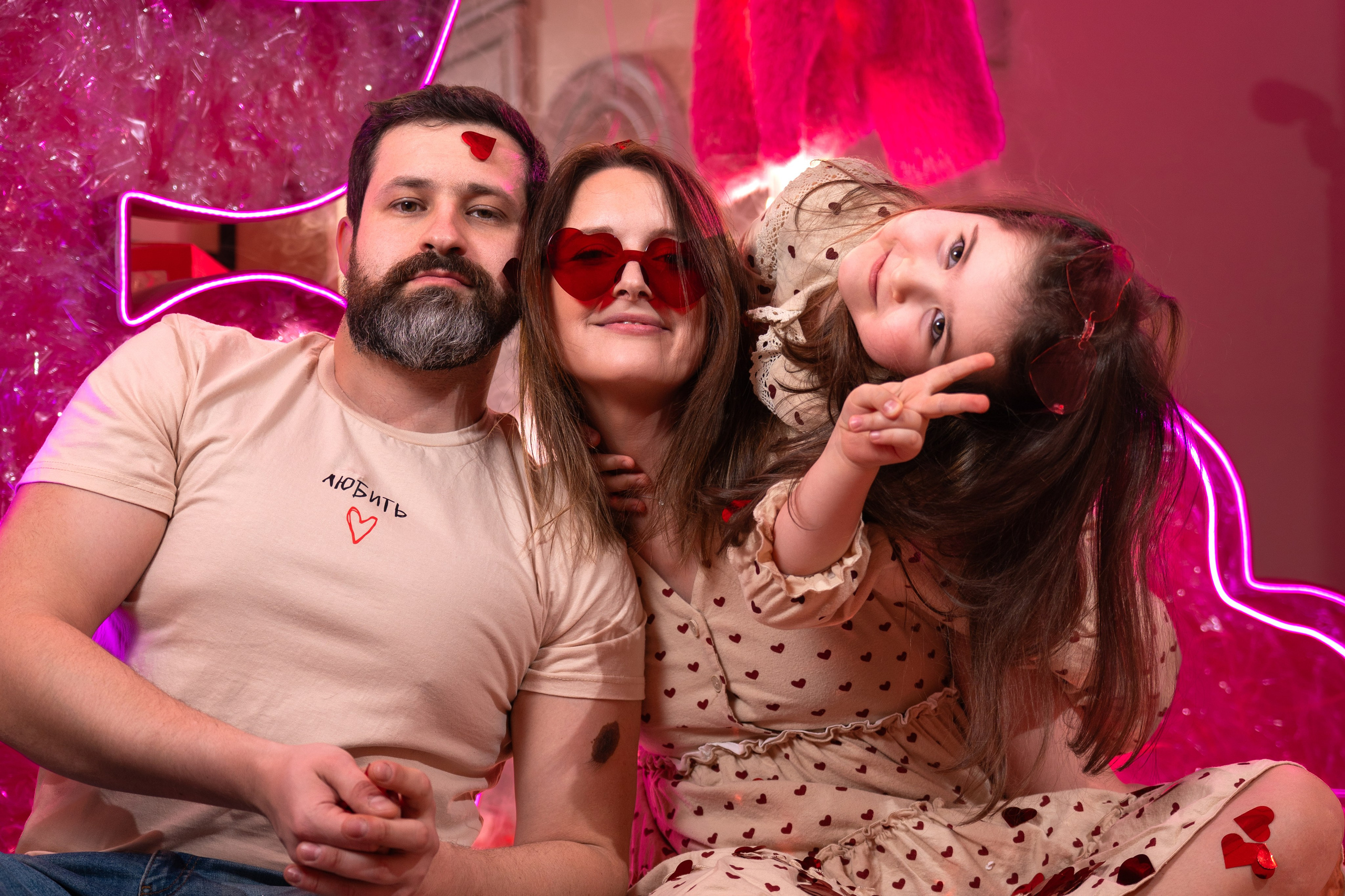 Семейная фотосессия Серафима 5 лет. Фото и видео съёмка в Москве и МО Александр Чапала и Трояк Алеся