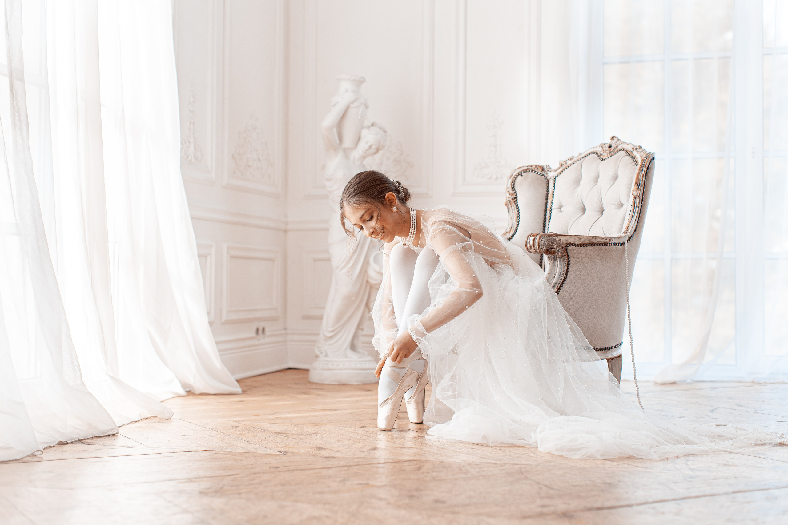 Балетная съёмка в интерьере. Балетный фотограф Алина Ханько — Душа Балета