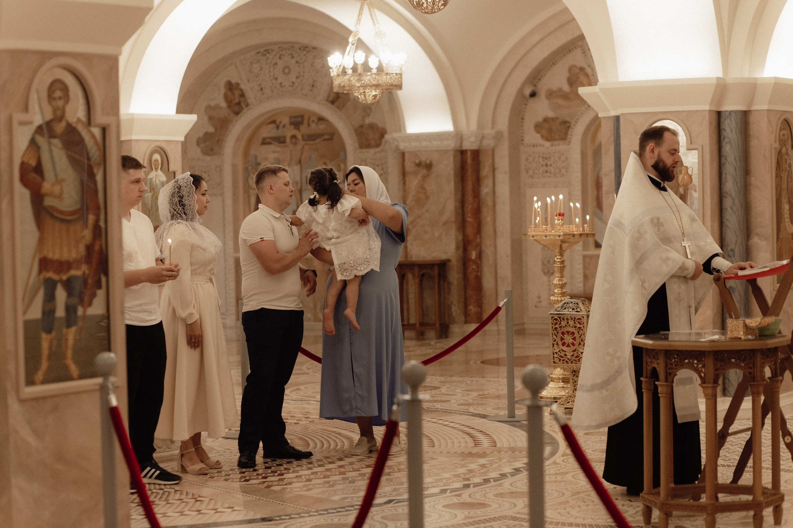 Крещение Киры. Семейный и свадебный фотограф в Челябинске Мария Леонтьева