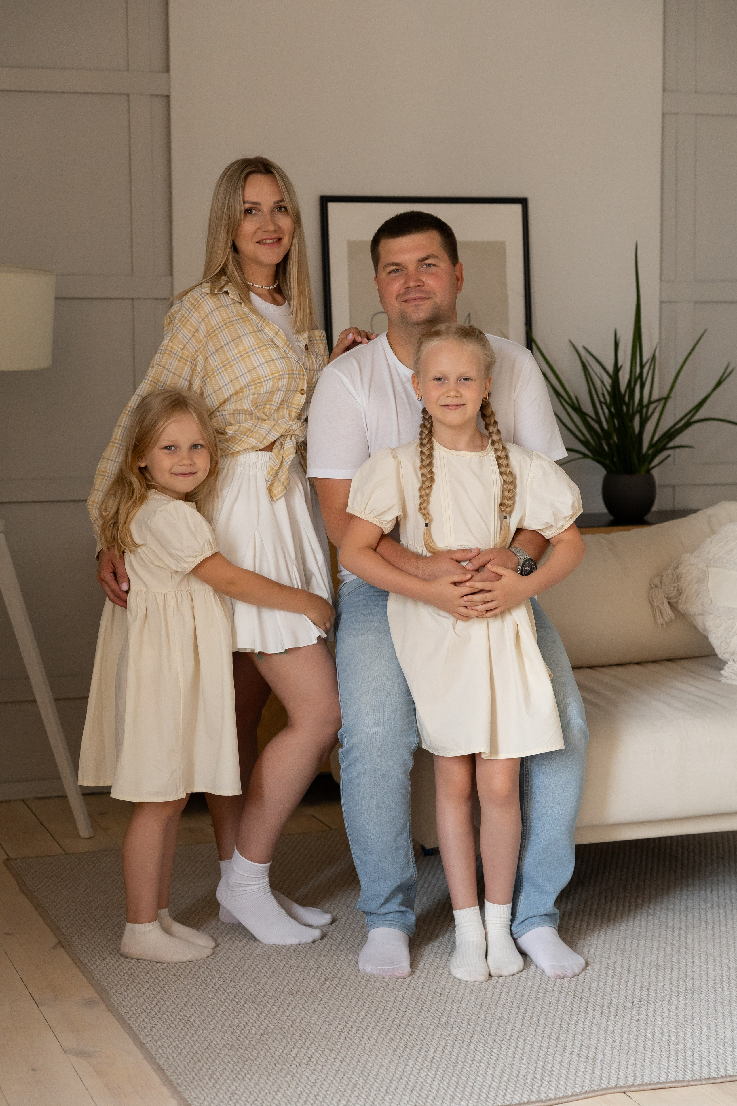 Для четверых. Семейный и свадебный фотограф в Челябинске Мария Леонтьева