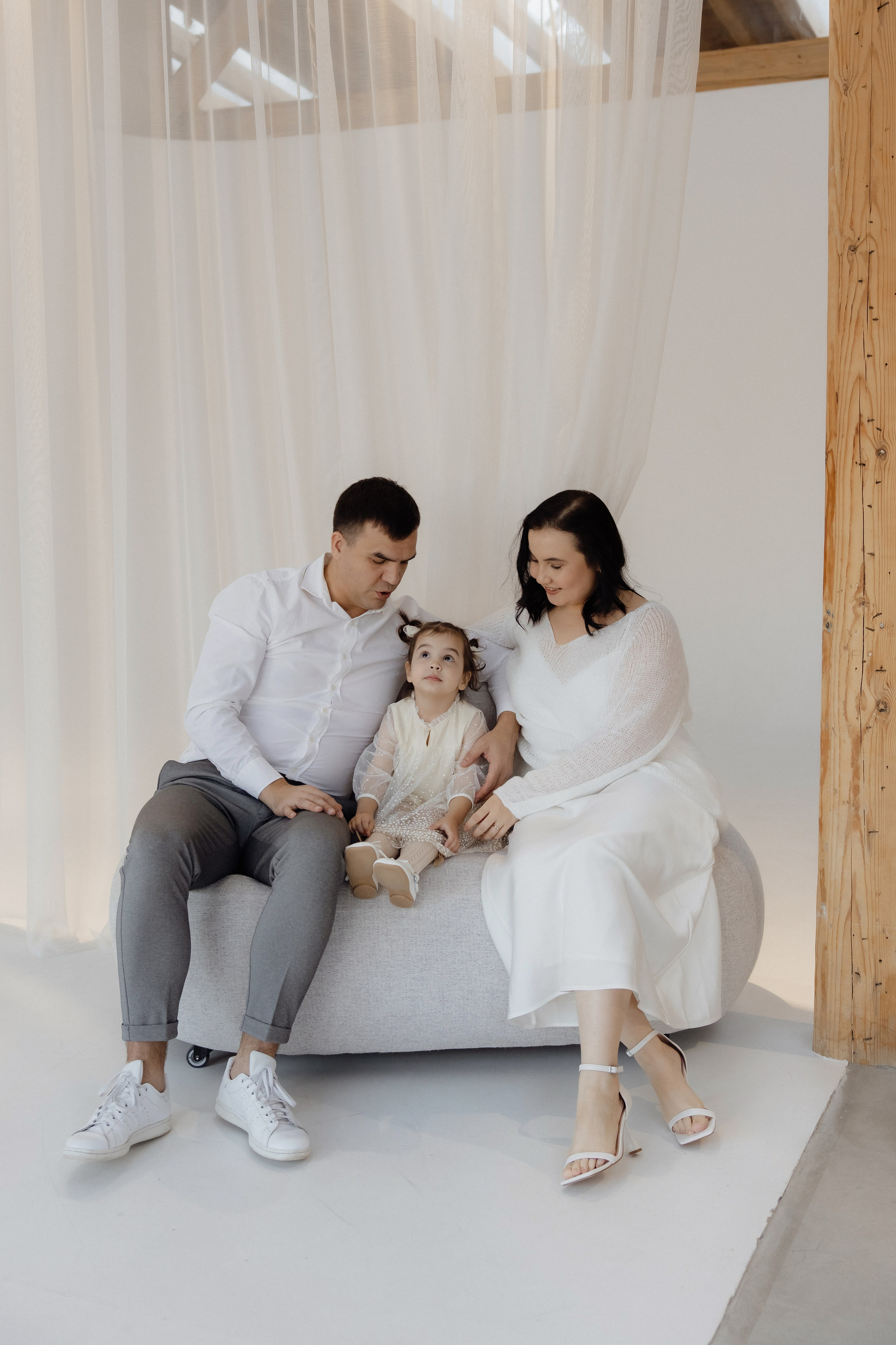 Николай, Зарина и Кира. Семейный и свадебный фотограф в Челябинске Мария Леонтьева