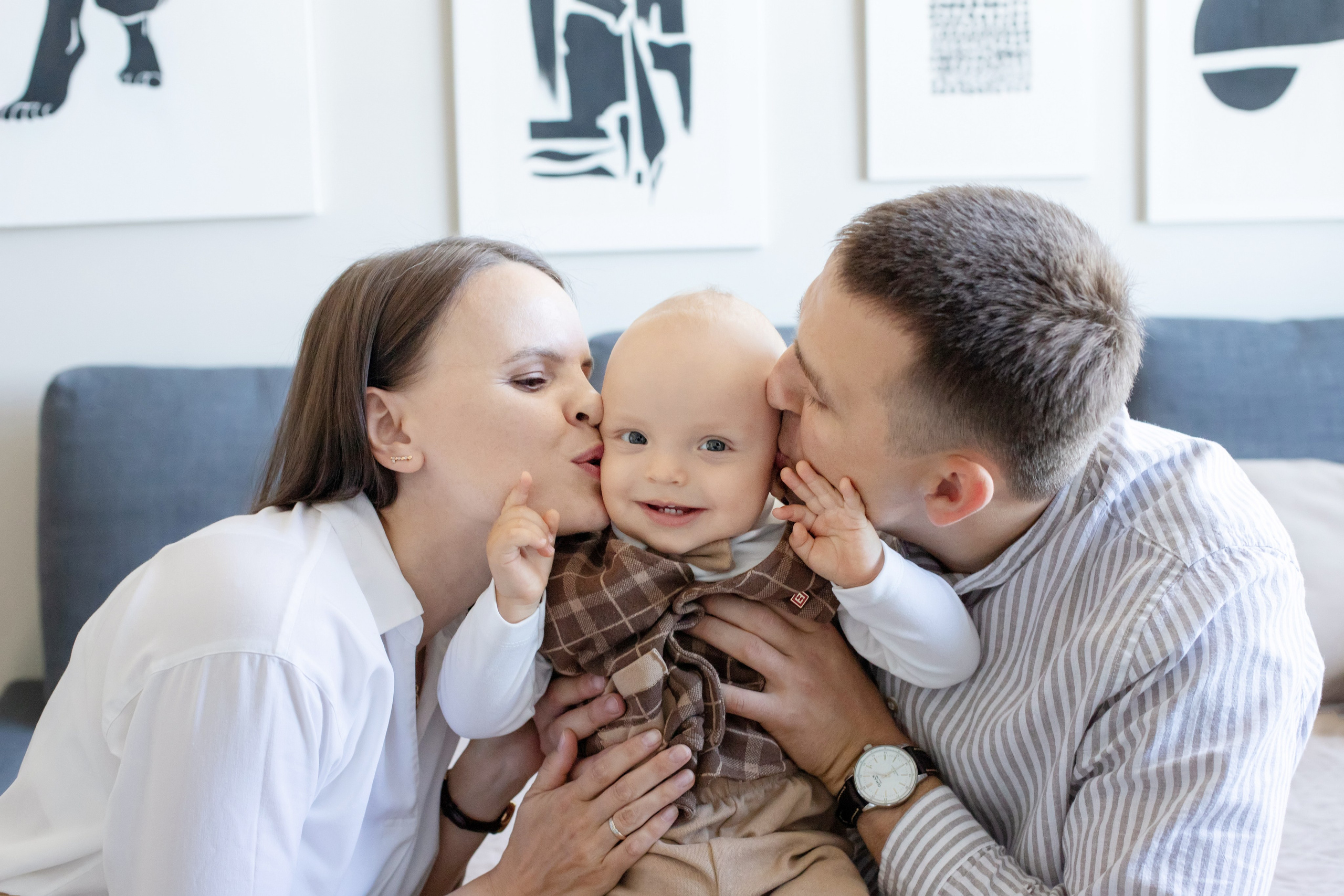 Мирон 1 год ИТОГО. Фотограф новорожденных в Екатеринбурге Татьяна Продан