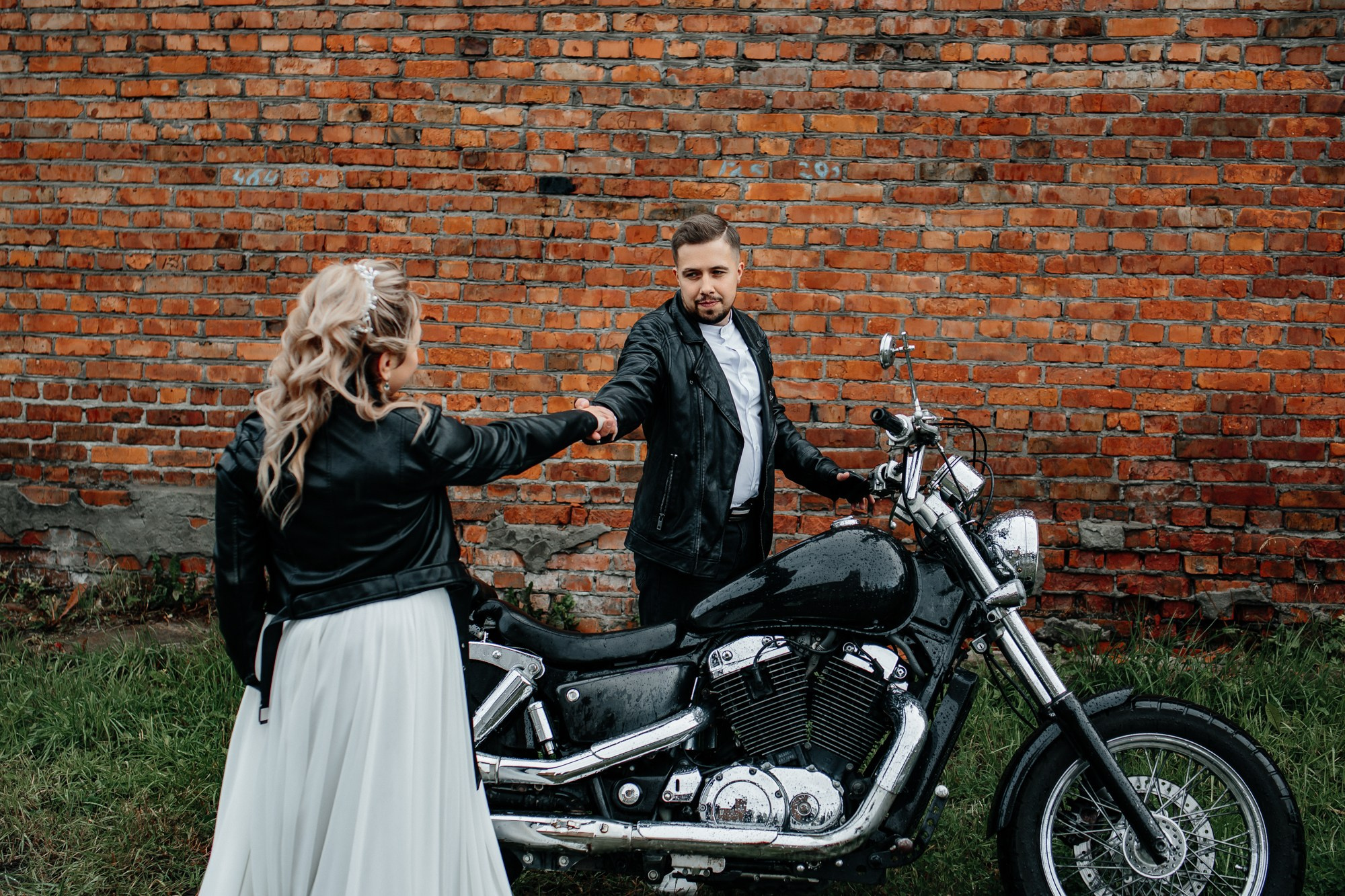 Свадебная съемка Северодвинск в стиле рок. Свадебный фотограф в Архангельске и Северодвинске