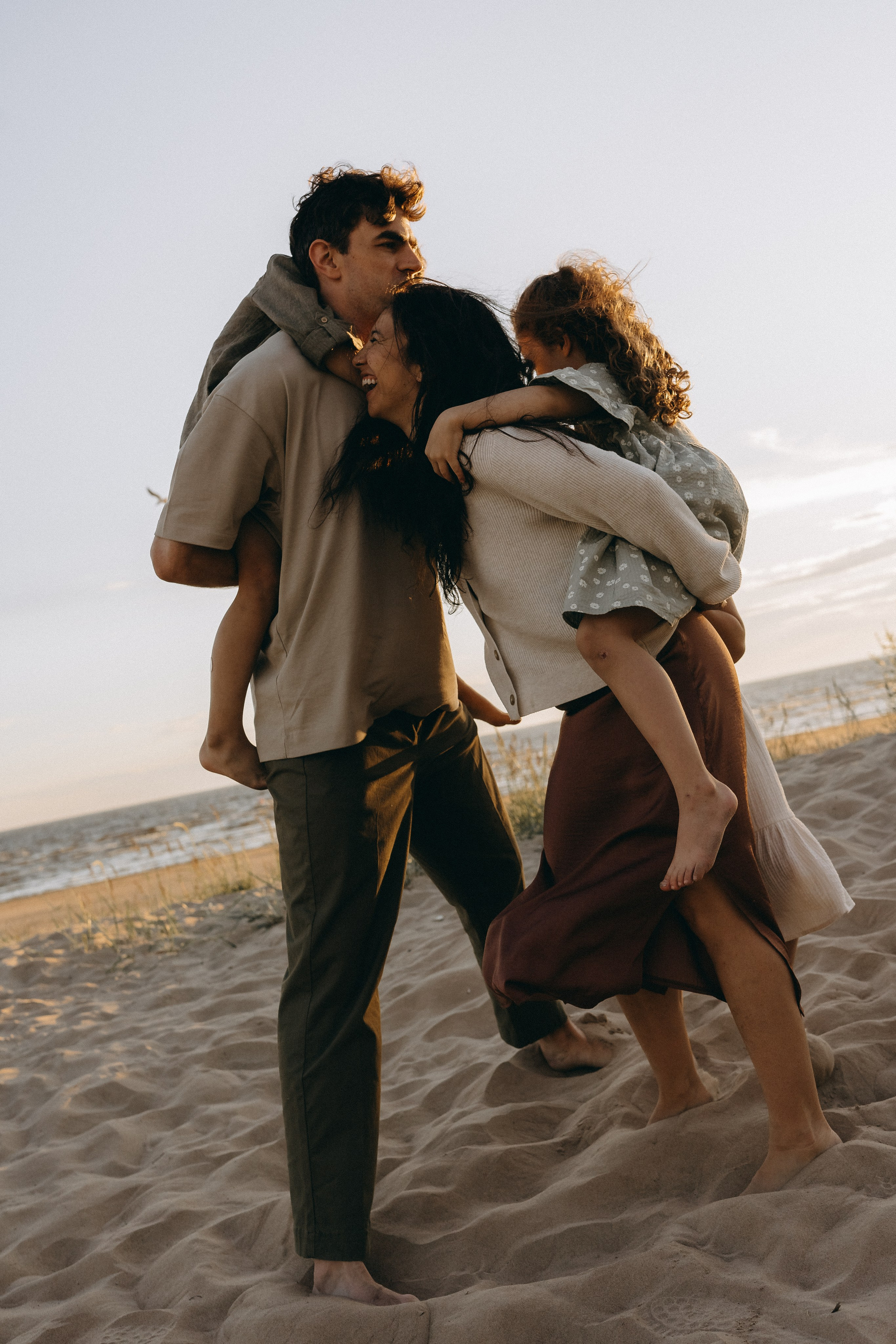 Семейная фотосессия на природе. Семейный фотограф в Москве Галина Гончар