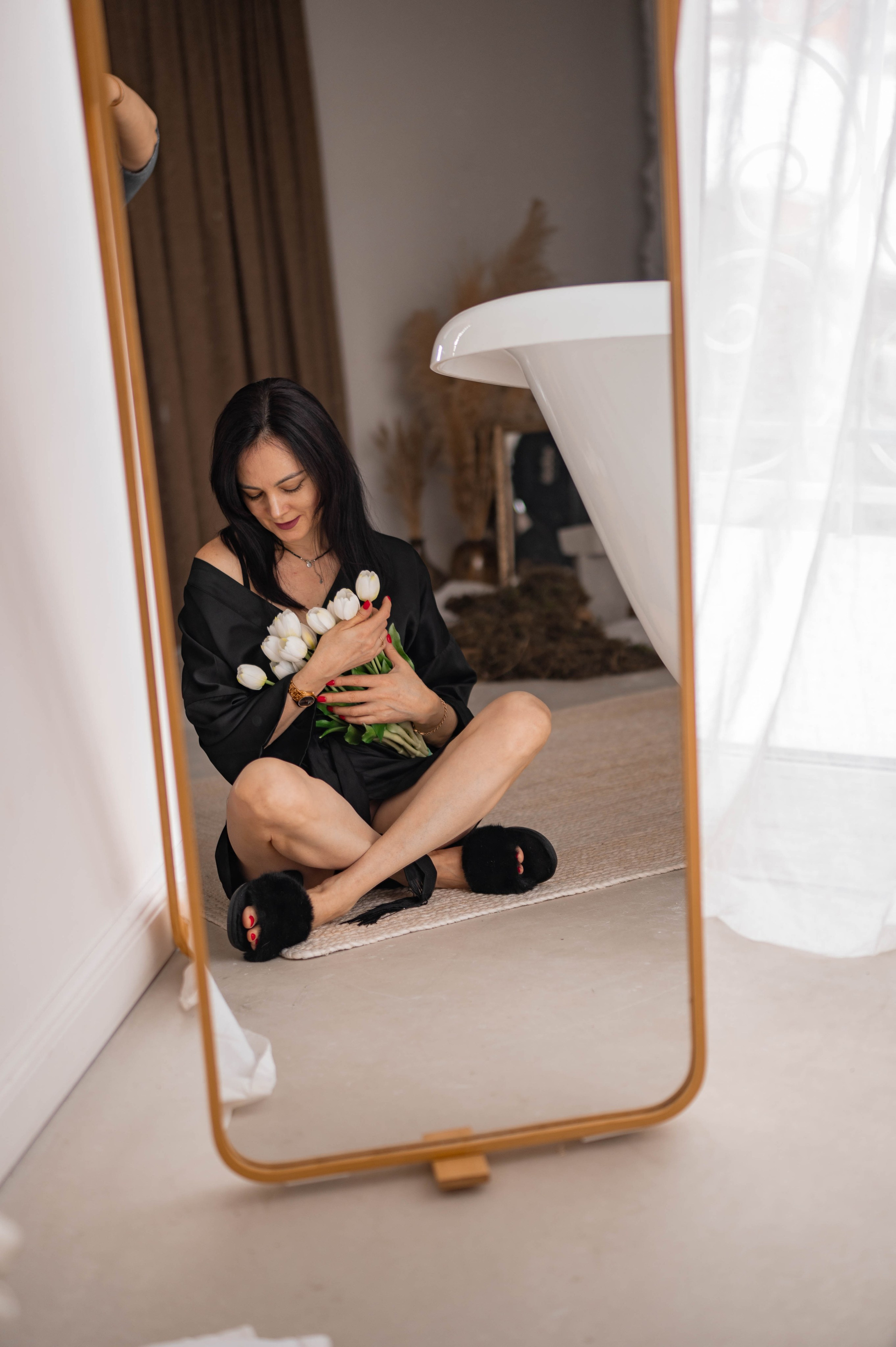 Вечерние образы: гламурная съемка в студии Абакана. Семейный и свадебный фотограф в Абакане Юлия Су