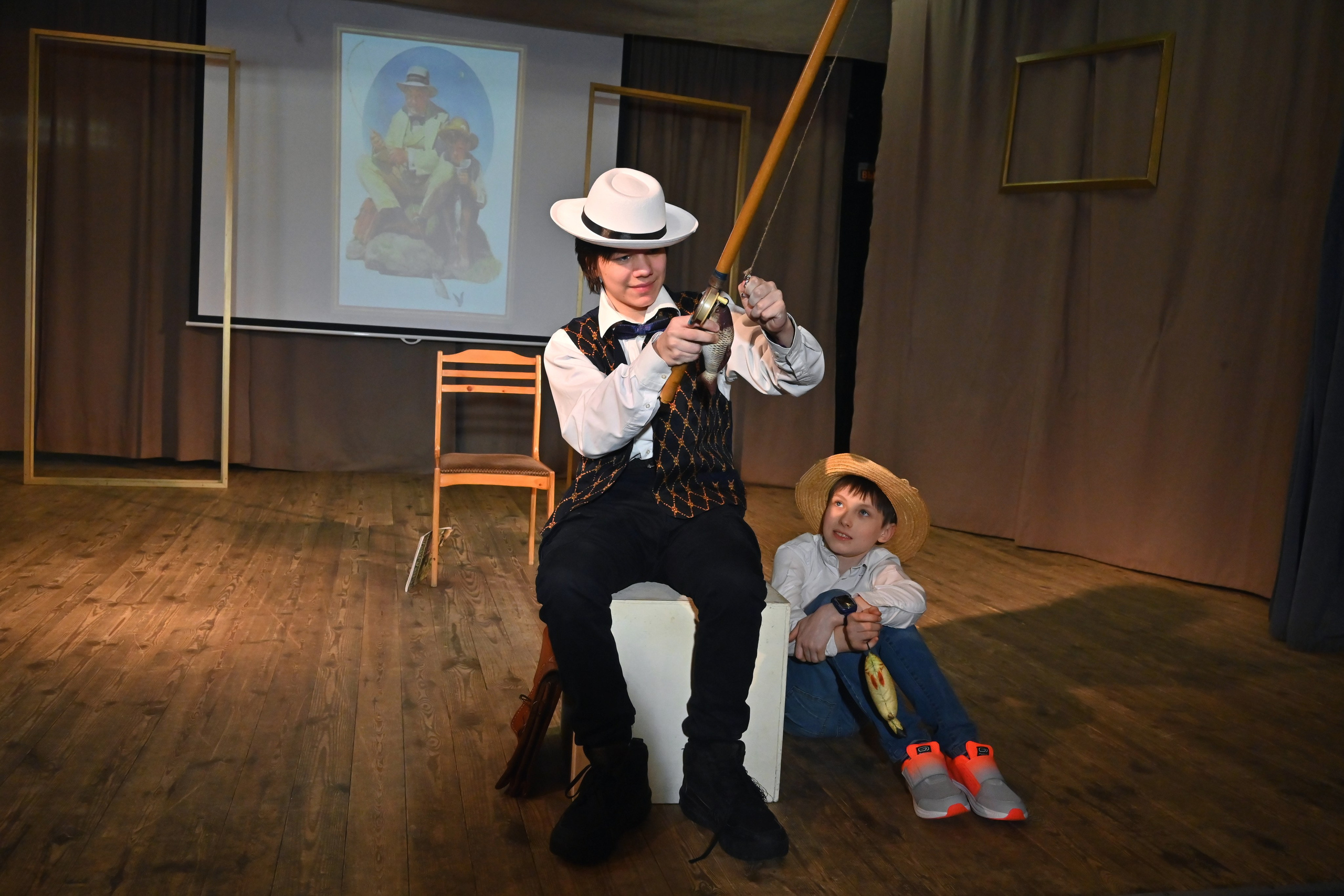 Юные театралы 09.02.2024. Профессиональный фотограф в Москве Алёна Котова