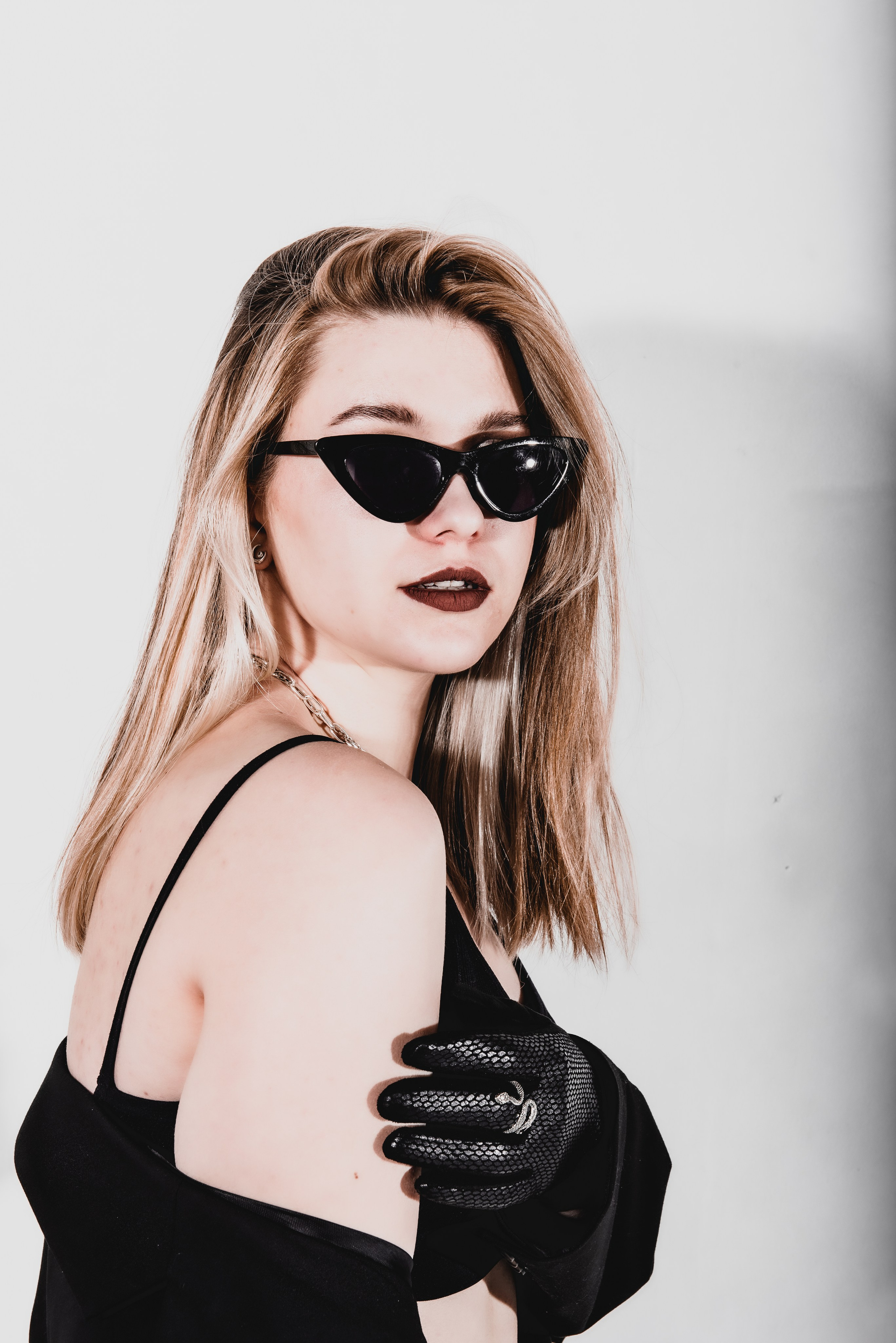 Фотосессия в студии на циклораме