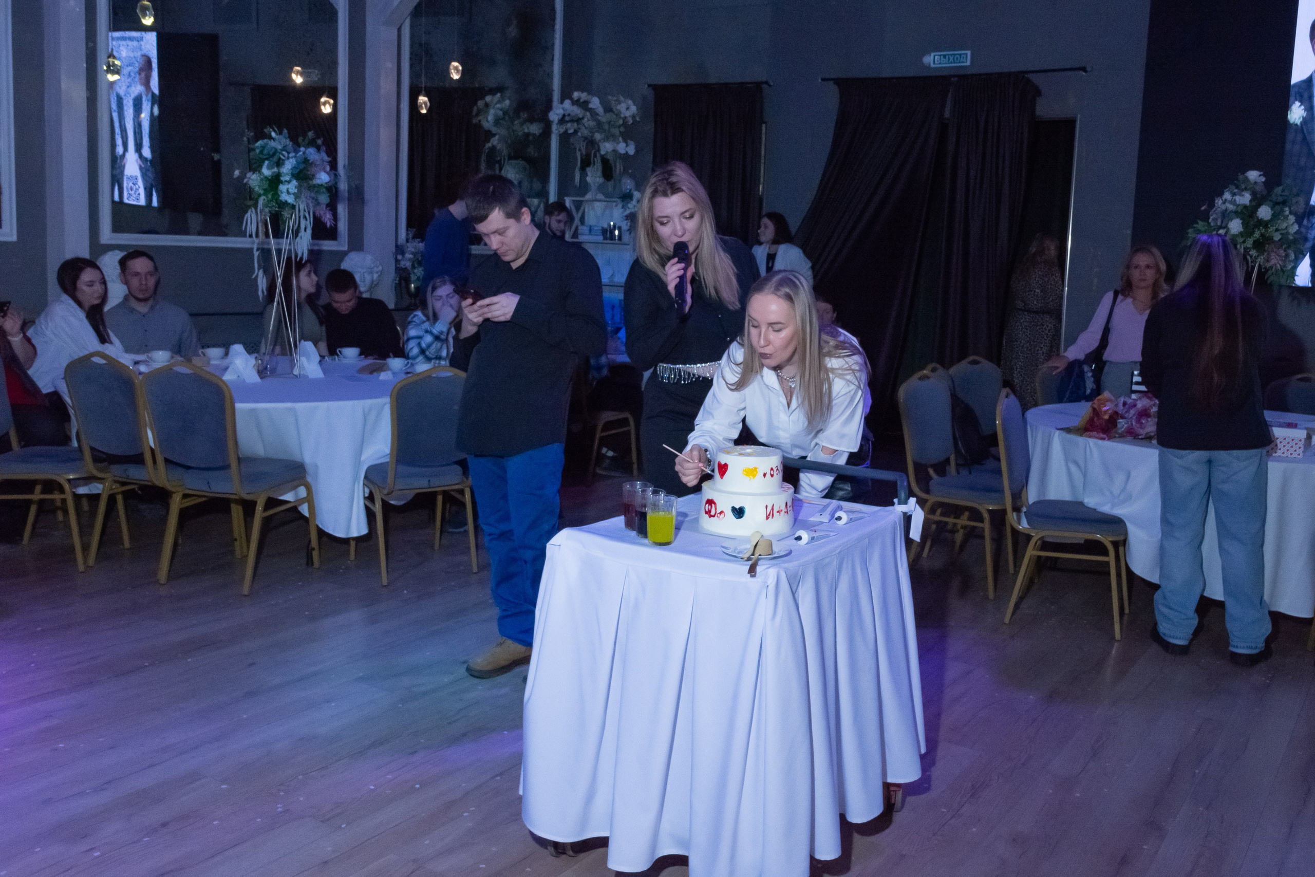 Свадебное чаепитие для молодоженов