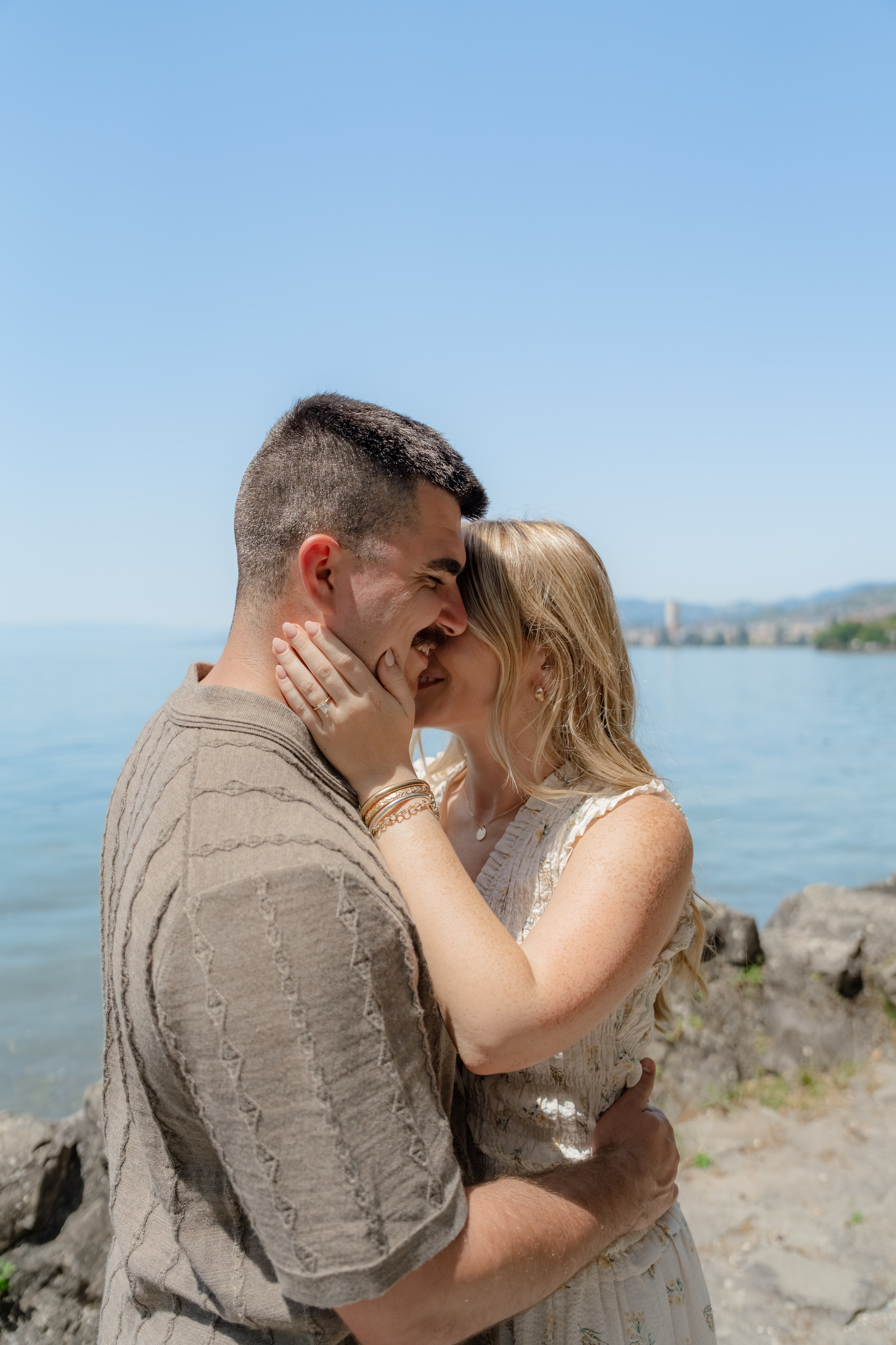 Brooklyn & Dakota | Proposal Montreux. Профессиональный свадебный фотограф в Женеве и Швейцарии | Таня Вовчецкая