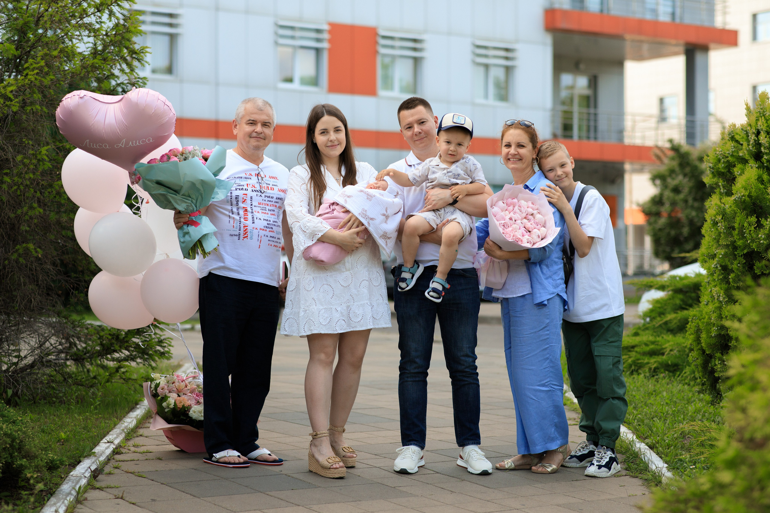 Выписка из роддома. Фотограф в Краснодаре Анна Светикова