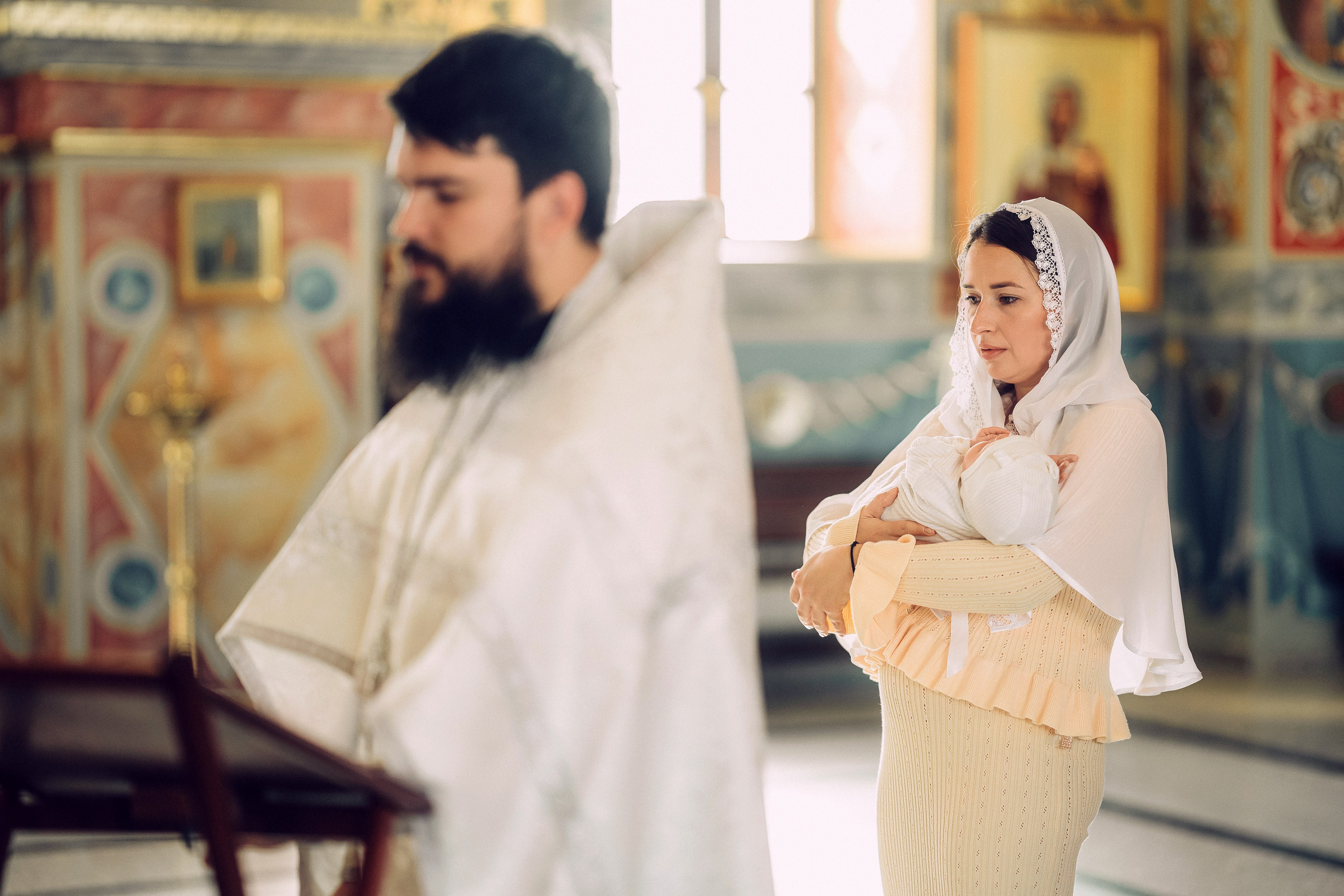 Фотосъемка таинства крещения в Воронеже. Свадебный и репортажный фотограф в Воронеже Роман Янко