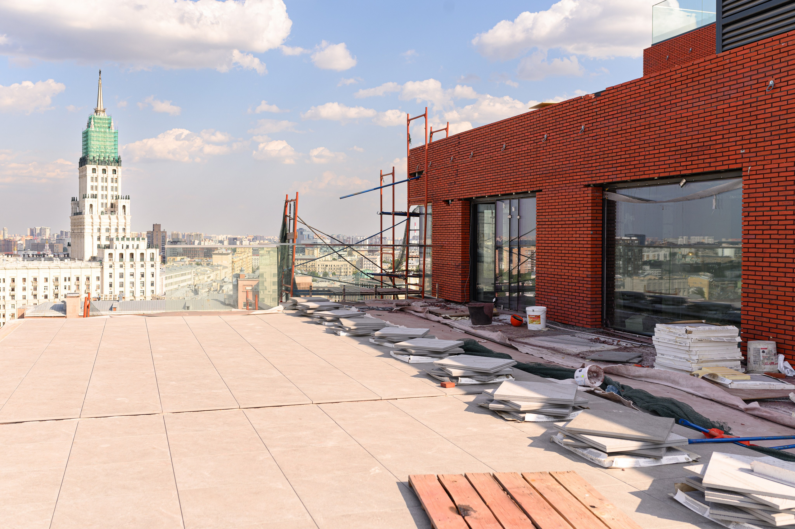 Фотосъмка строительства RED7. Фотограф Сергей Белов | Москва