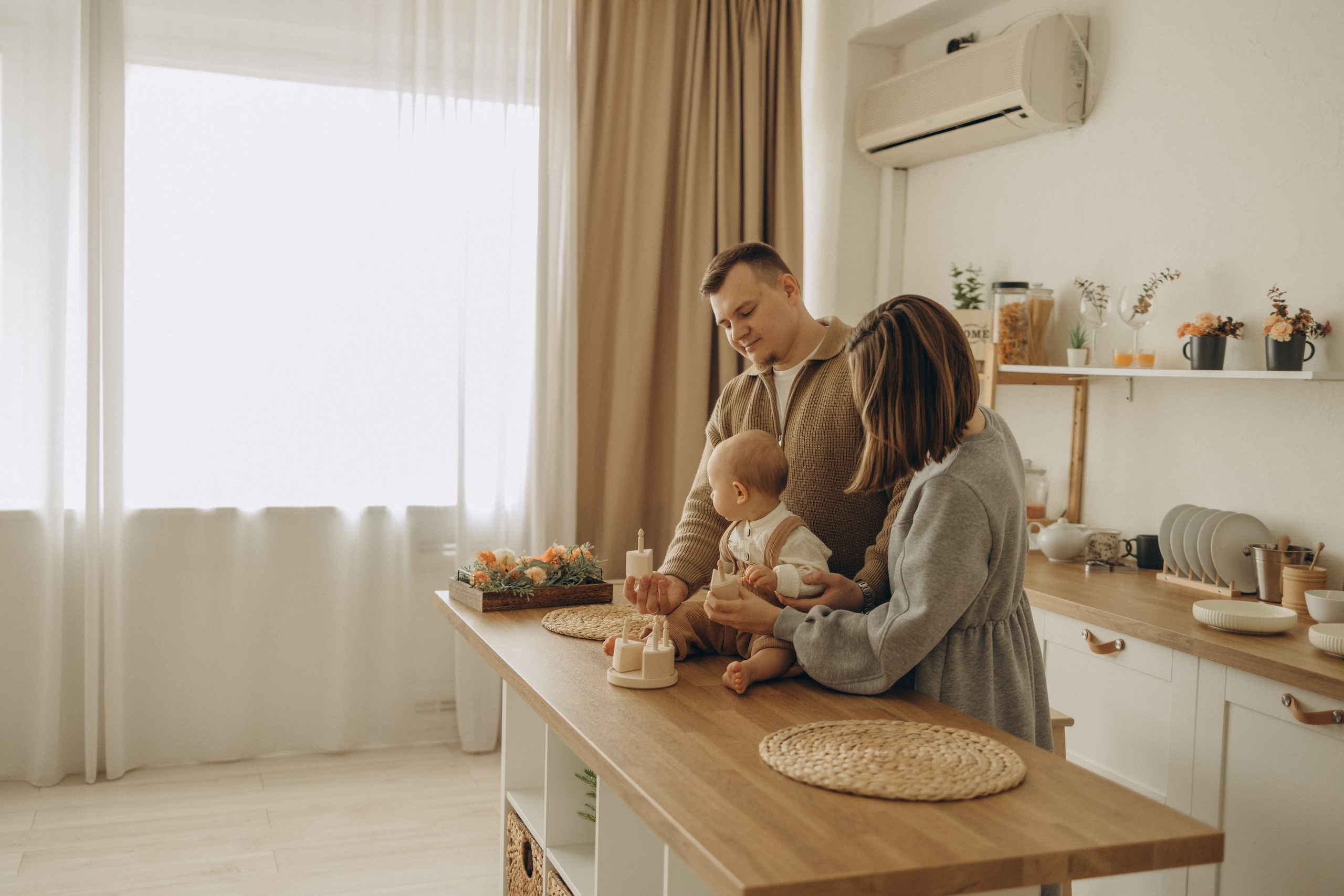 Василию 1 годик. Семейный и детский фотограф, женский портрет Москва Светлана Мертикова