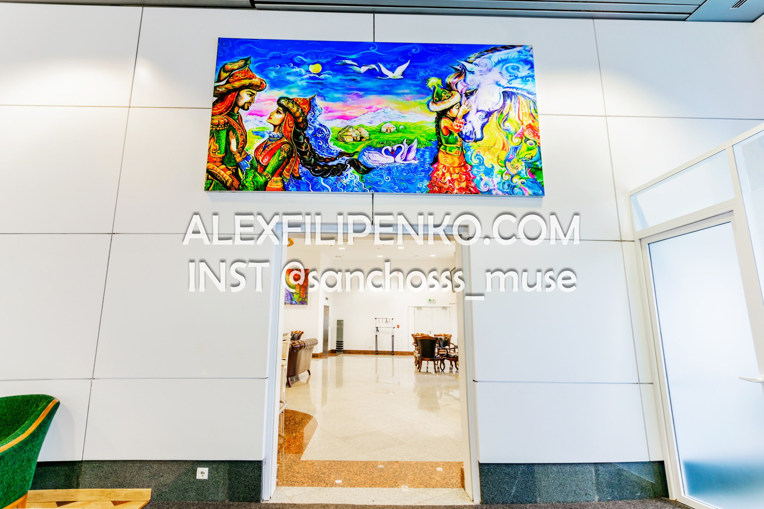 Фотосъемка для рекламного оператора MYD Production в Аэропорту Астаны. Фотограф интерьера недвижимости и архитектуры в Астане