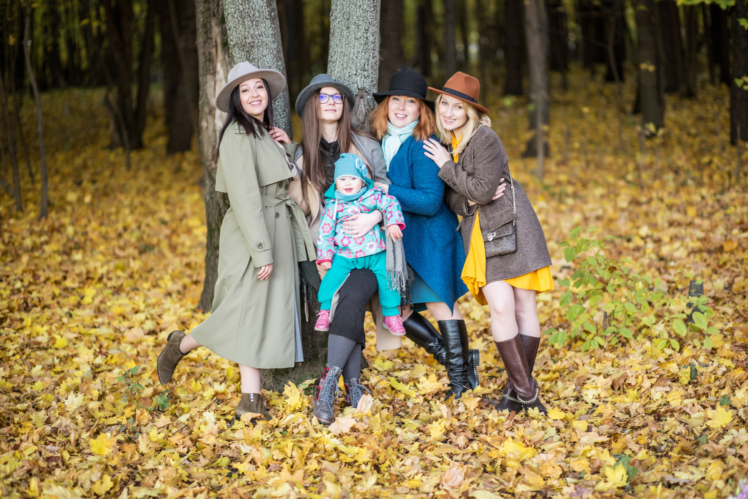 Осенние истории. Семейный и детский фотограф в Москве и МО — Александра