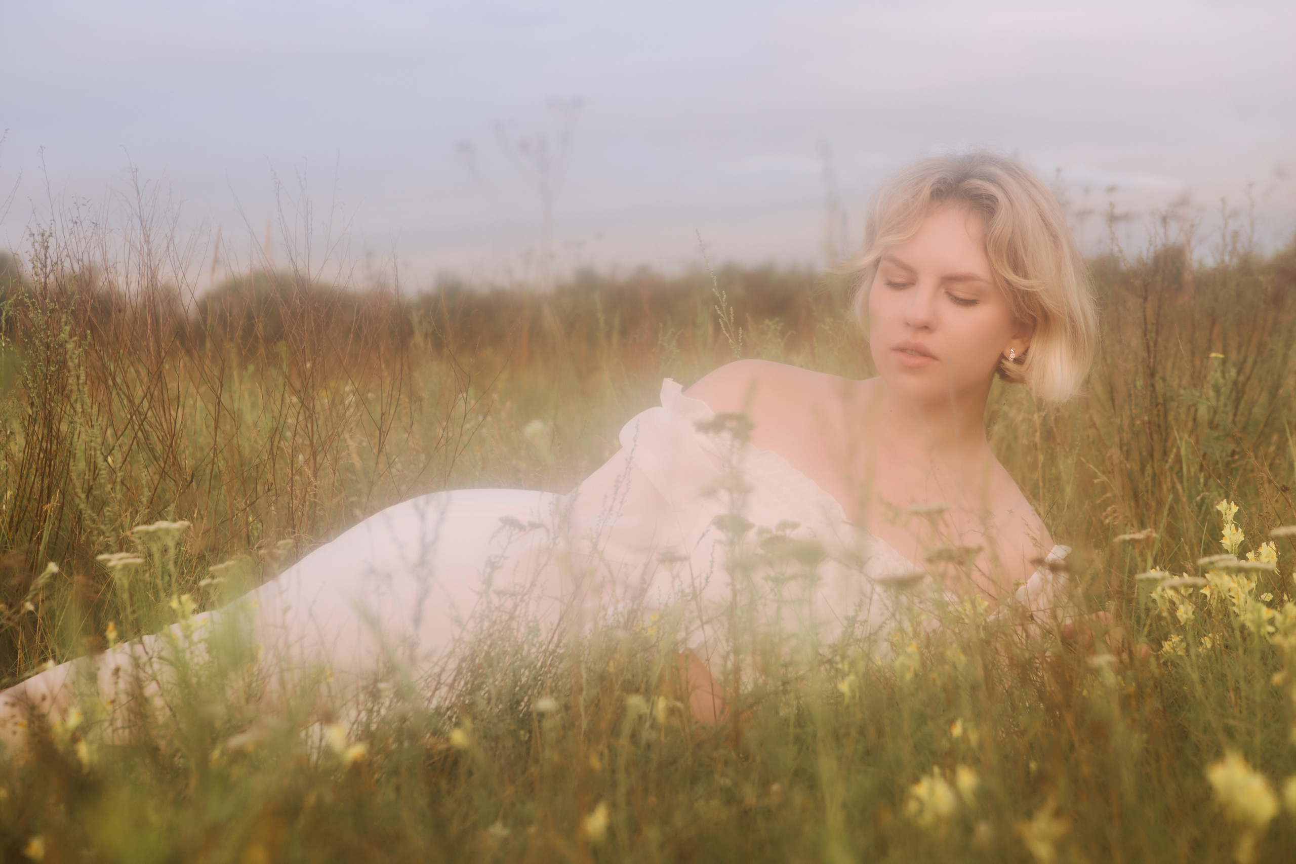 летняя фотосессия на рассвете, фотограф в Москве Калагина Светлана