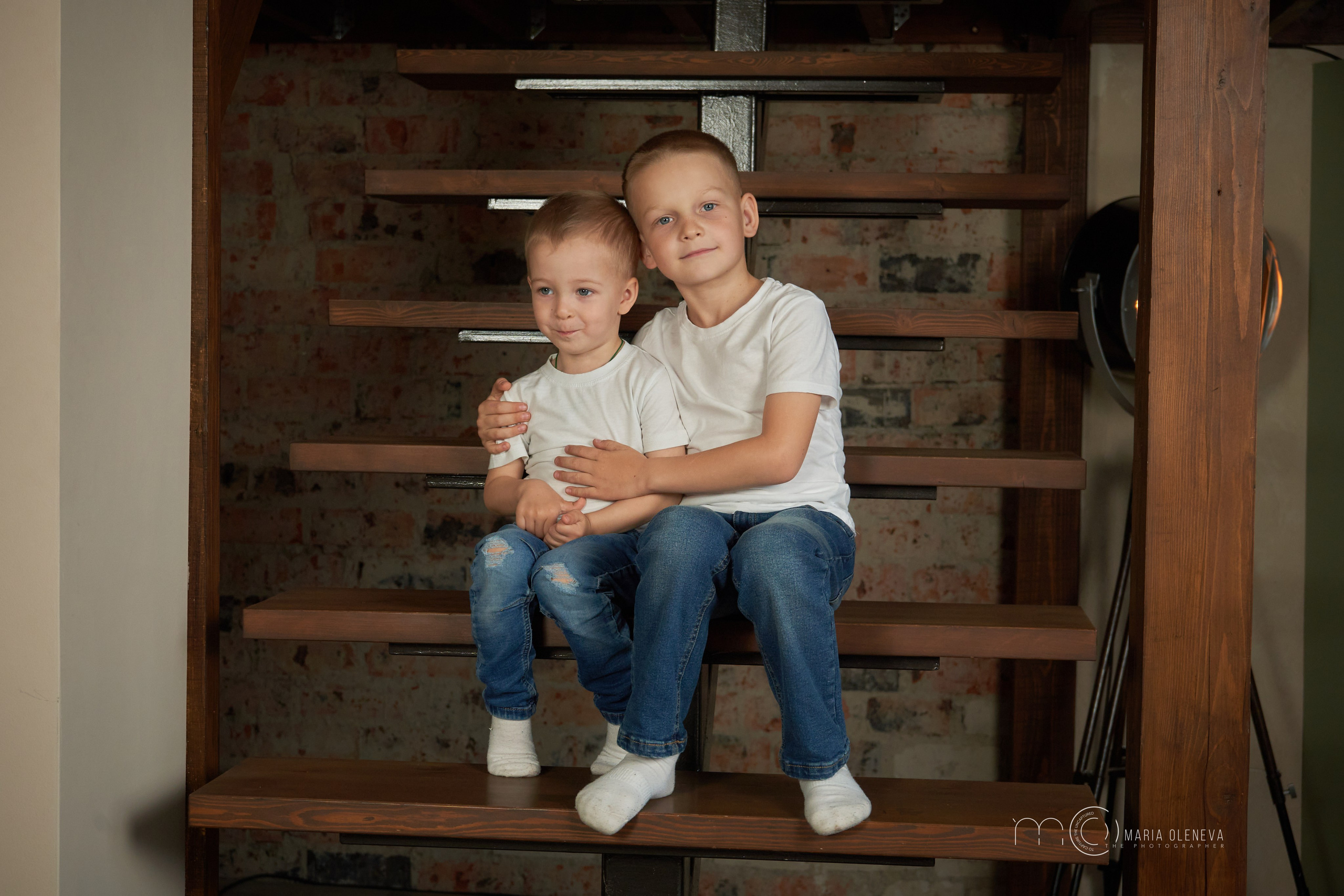 Снежно семейное. Фотограф Мария Оленева