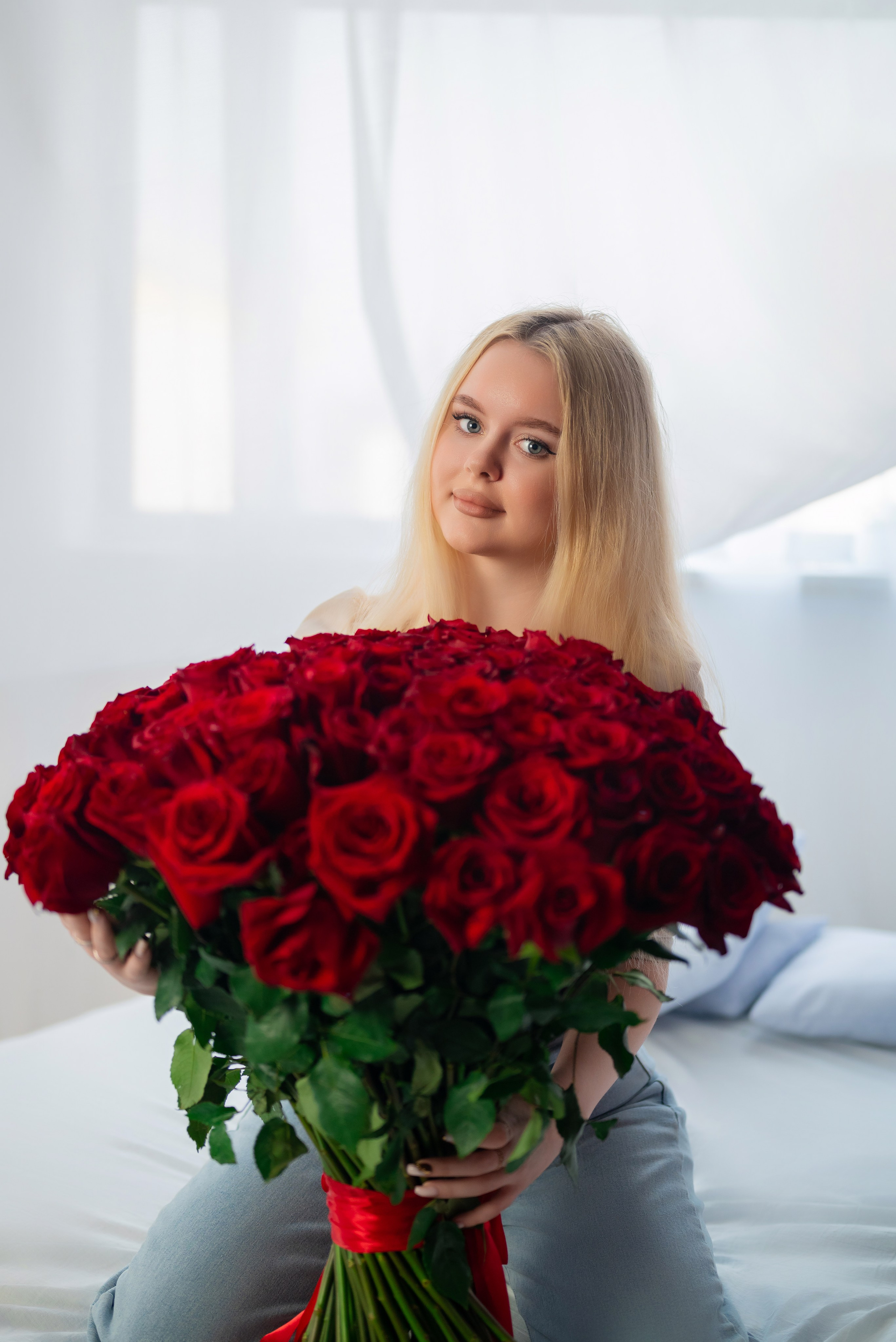 Фотопроект *101 красная роза* 2023 г. Фотограф в городе Салават