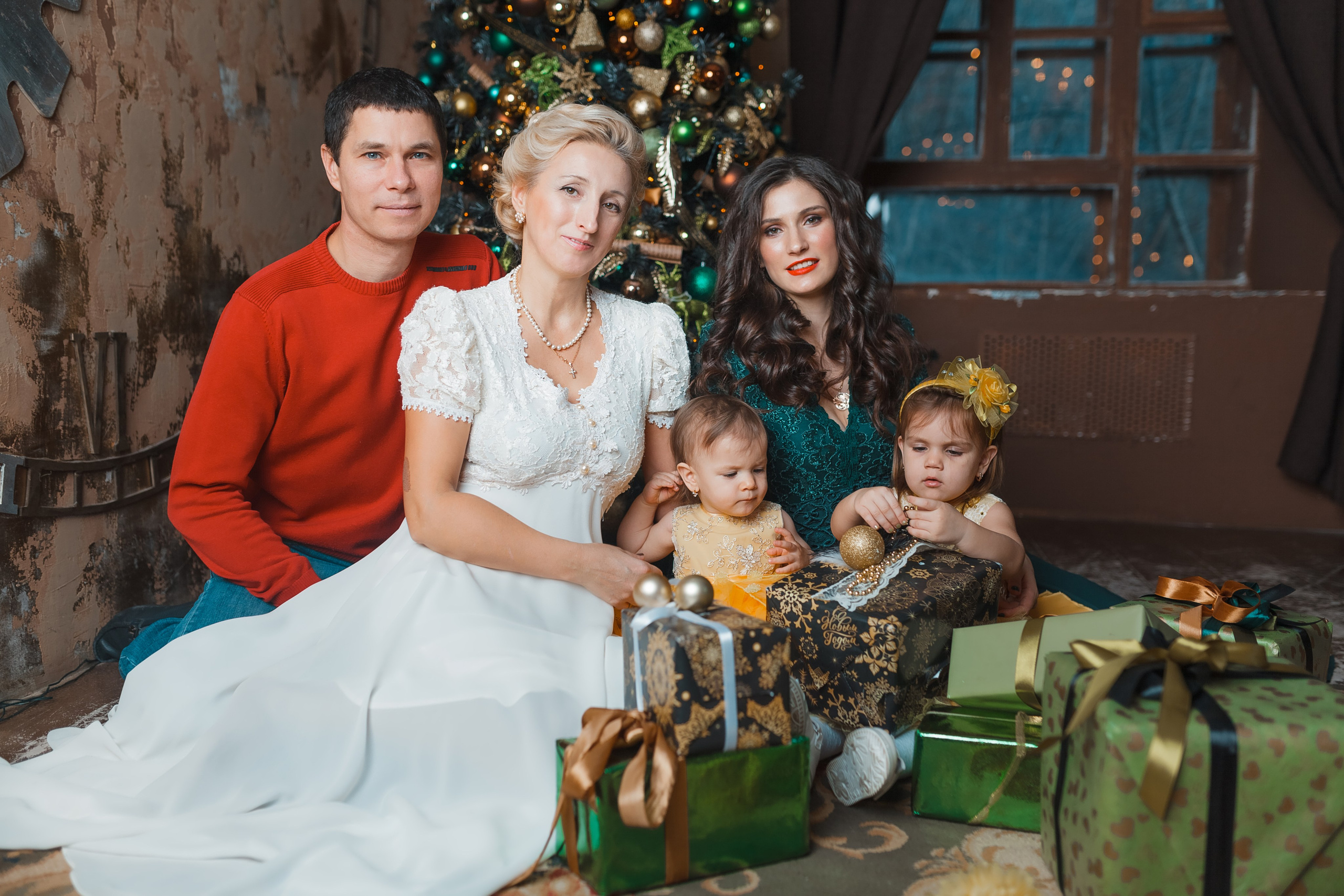 Семейные студийные съемки. Кокорин Евгений Фотограф