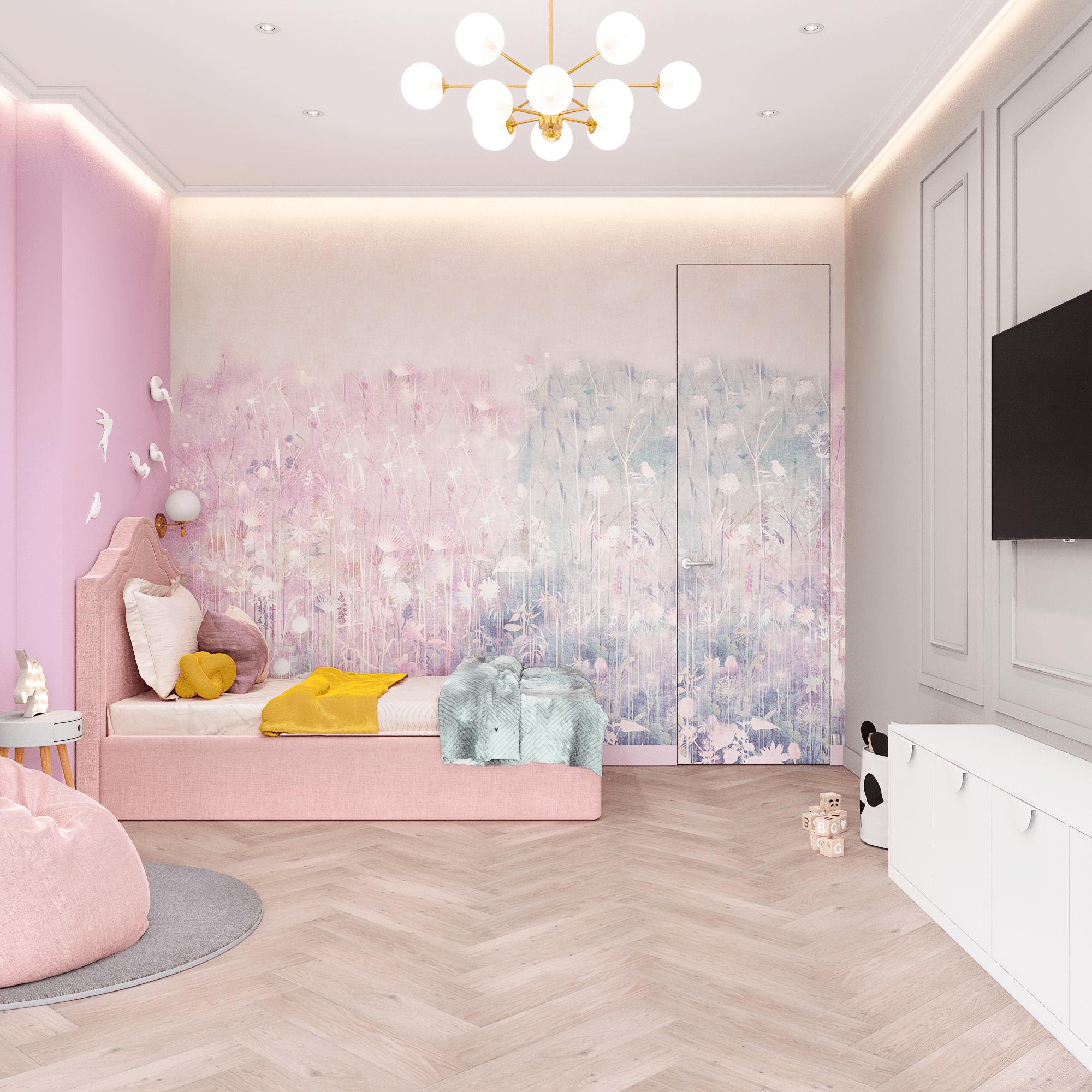 Дизайн - проект в ЖК Клевер Парк. Анастасия Дремина DREMINA INTERIORS