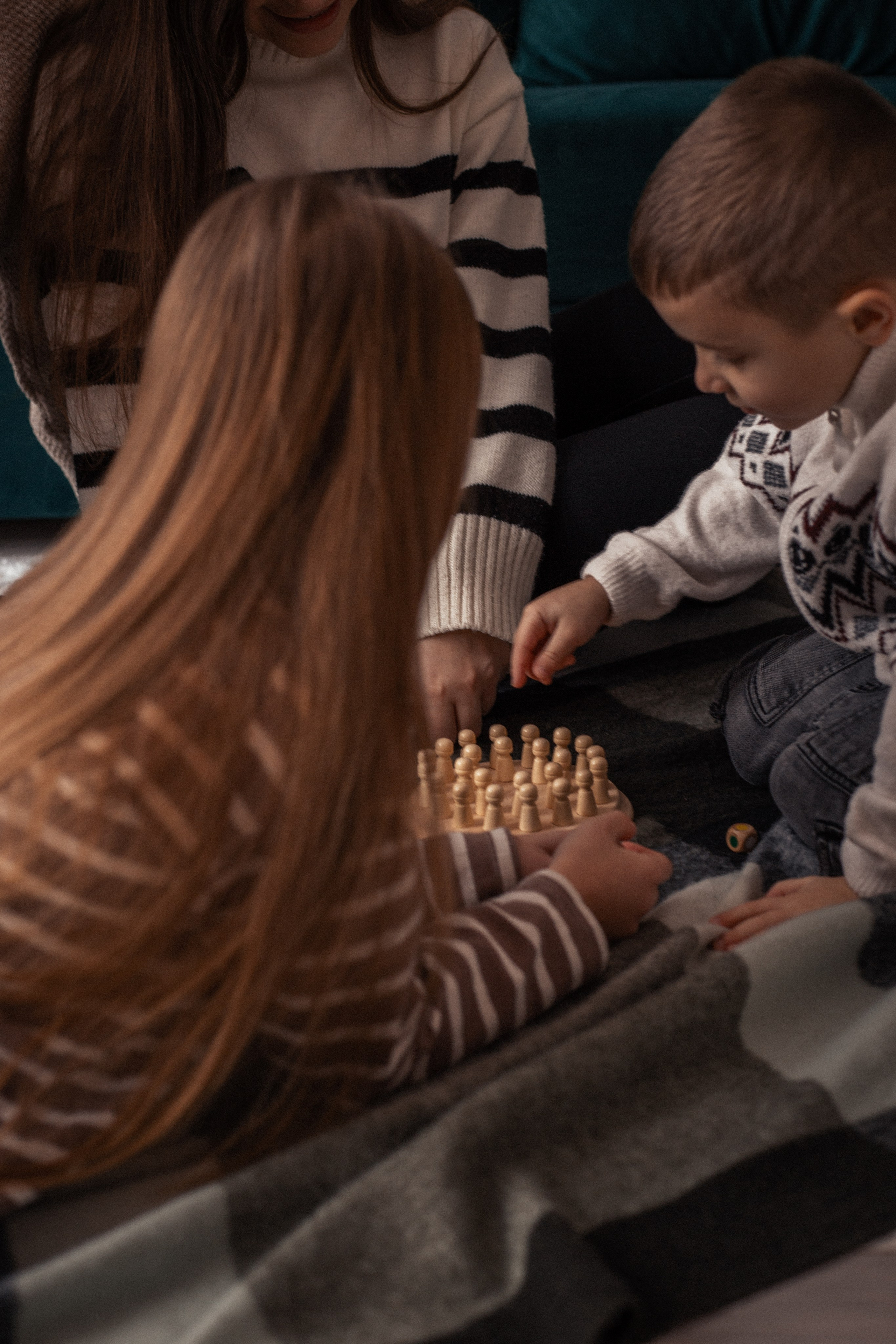 Мария с семьёй