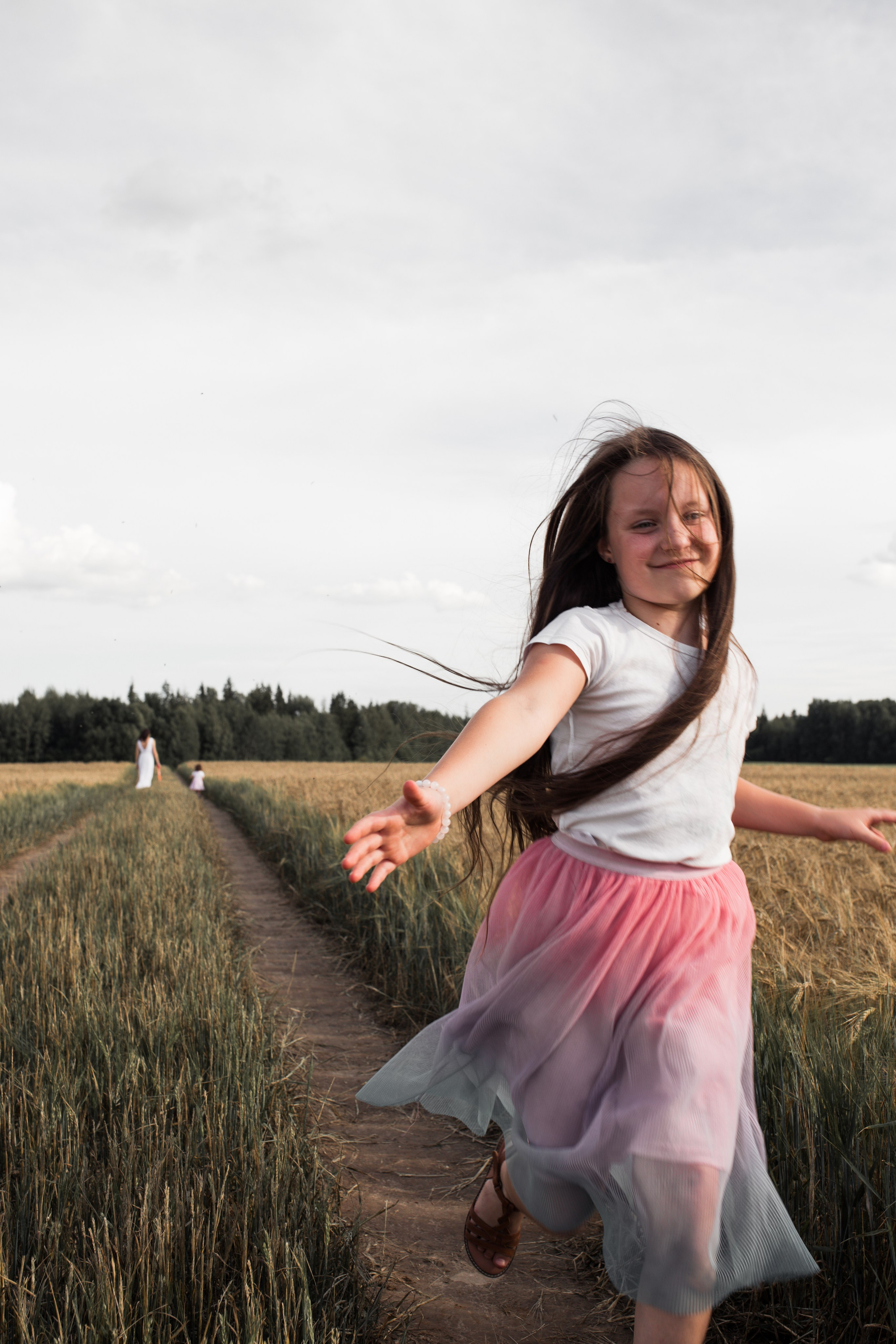 Елена, Саша и Полина