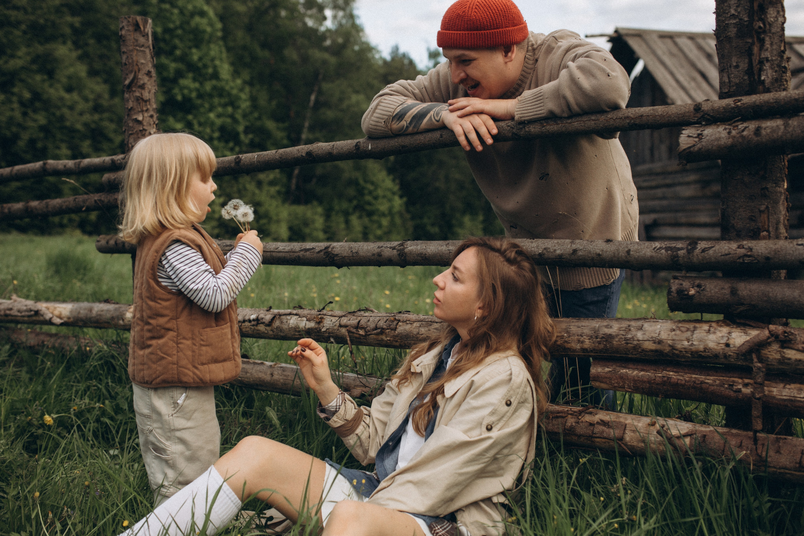 Семейная съемка на улице. Семейный и детский фотограф в Москве Антонина Смирнова