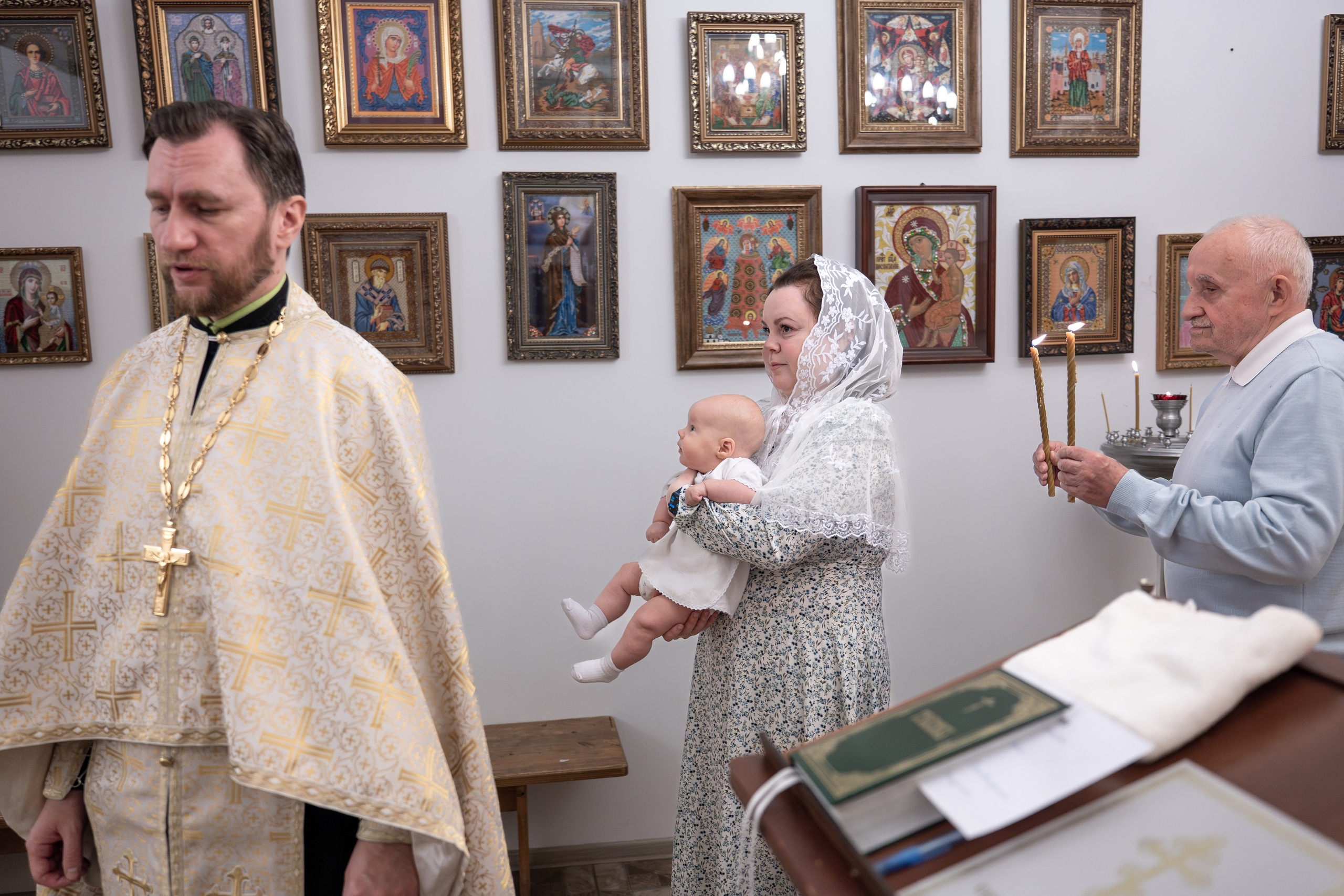 Крещение мл. Максима. Фотограф в Москве
