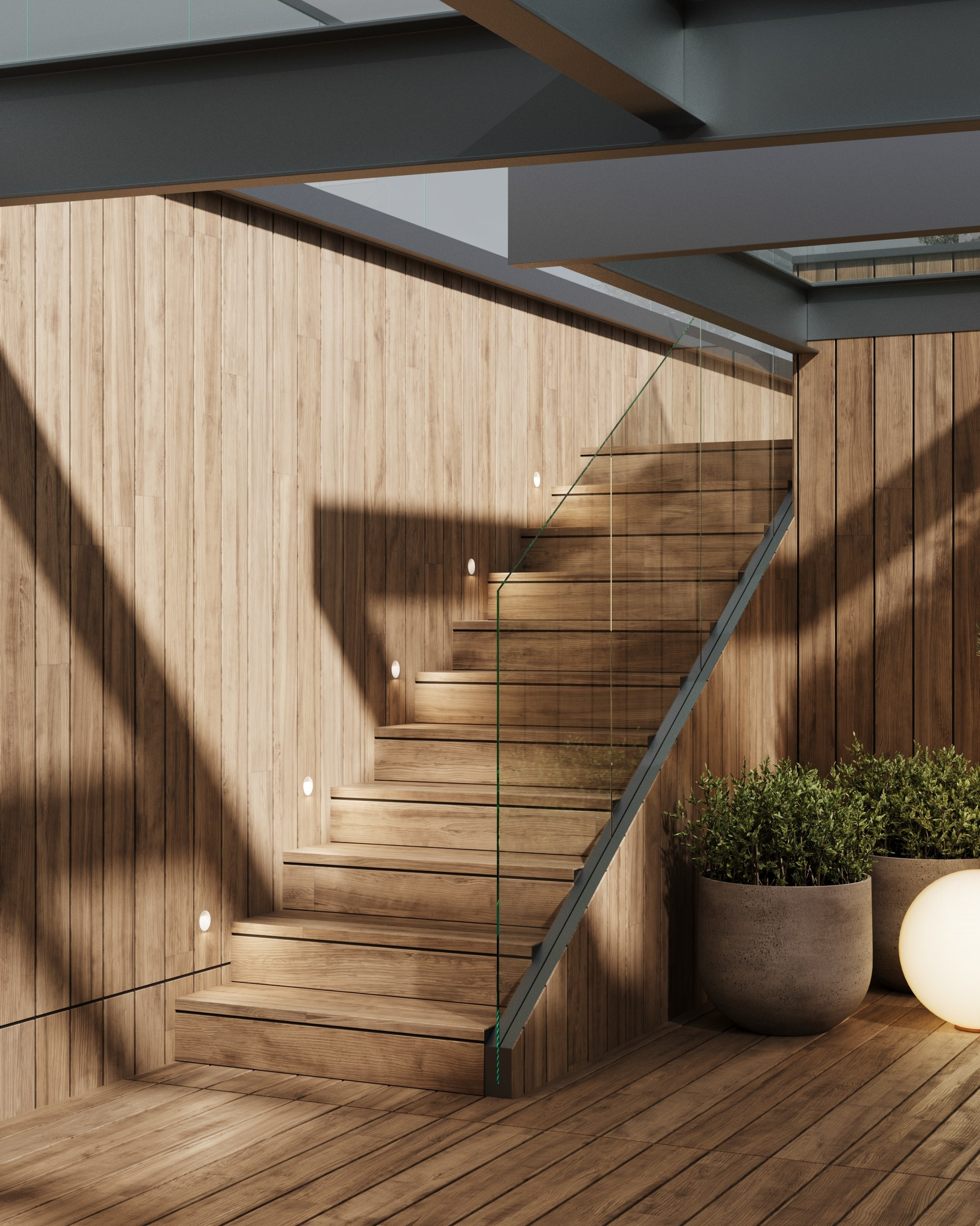 Визуализация крыши пентхауса Москва. Архитектор-дизайнер в Казани